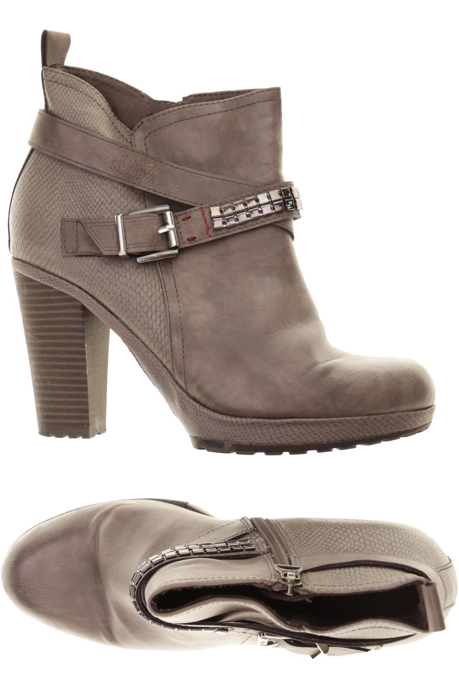

s.Oliver Damen Stiefelette, grau, Gr. 40
