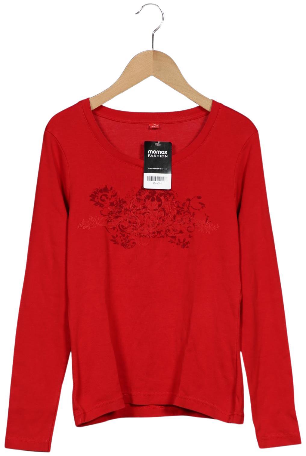 

s.Oliver Damen Langarmshirt, rot, Gr. 36