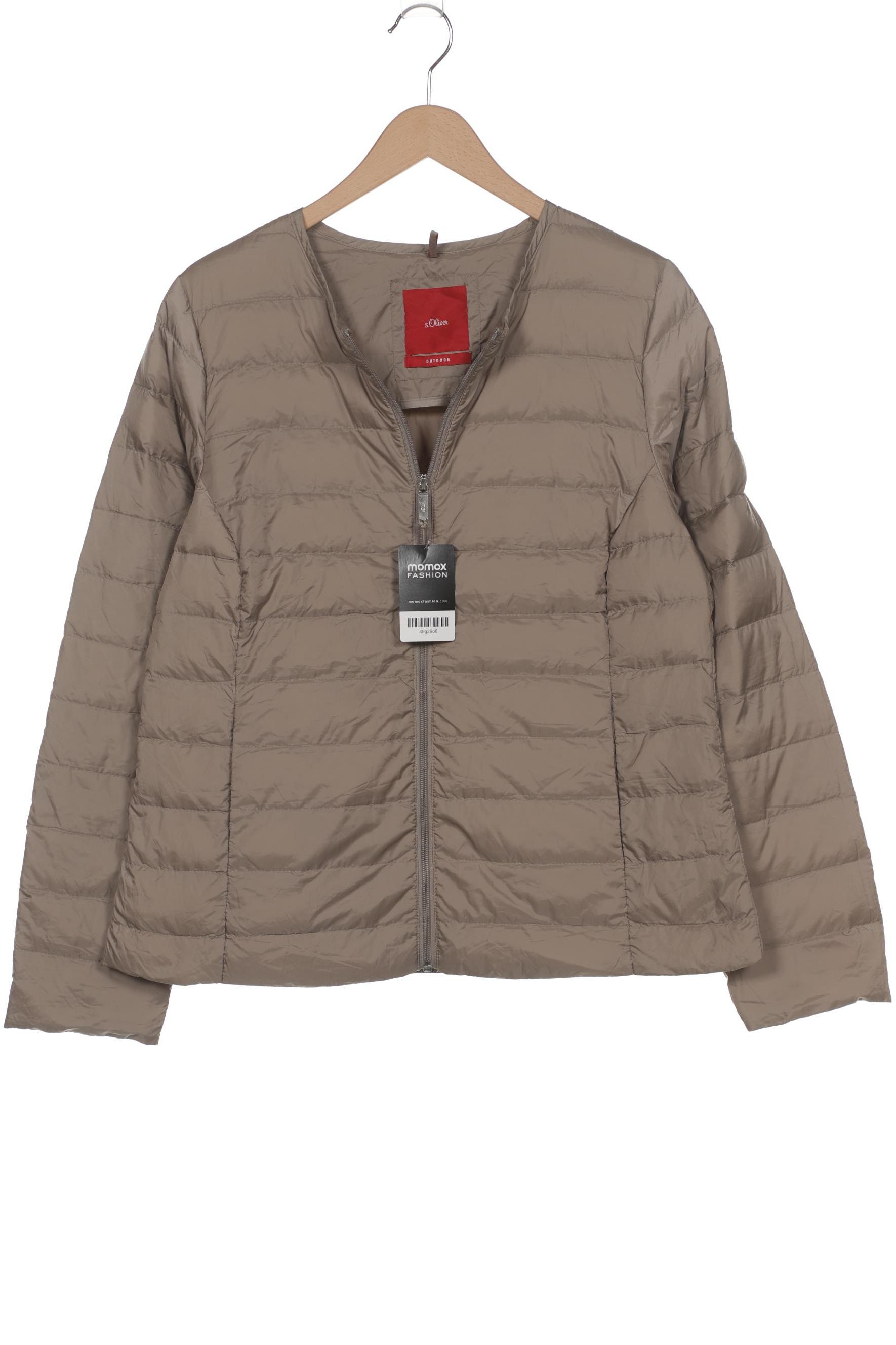

s.Oliver Damen Jacke, beige, Gr. 42