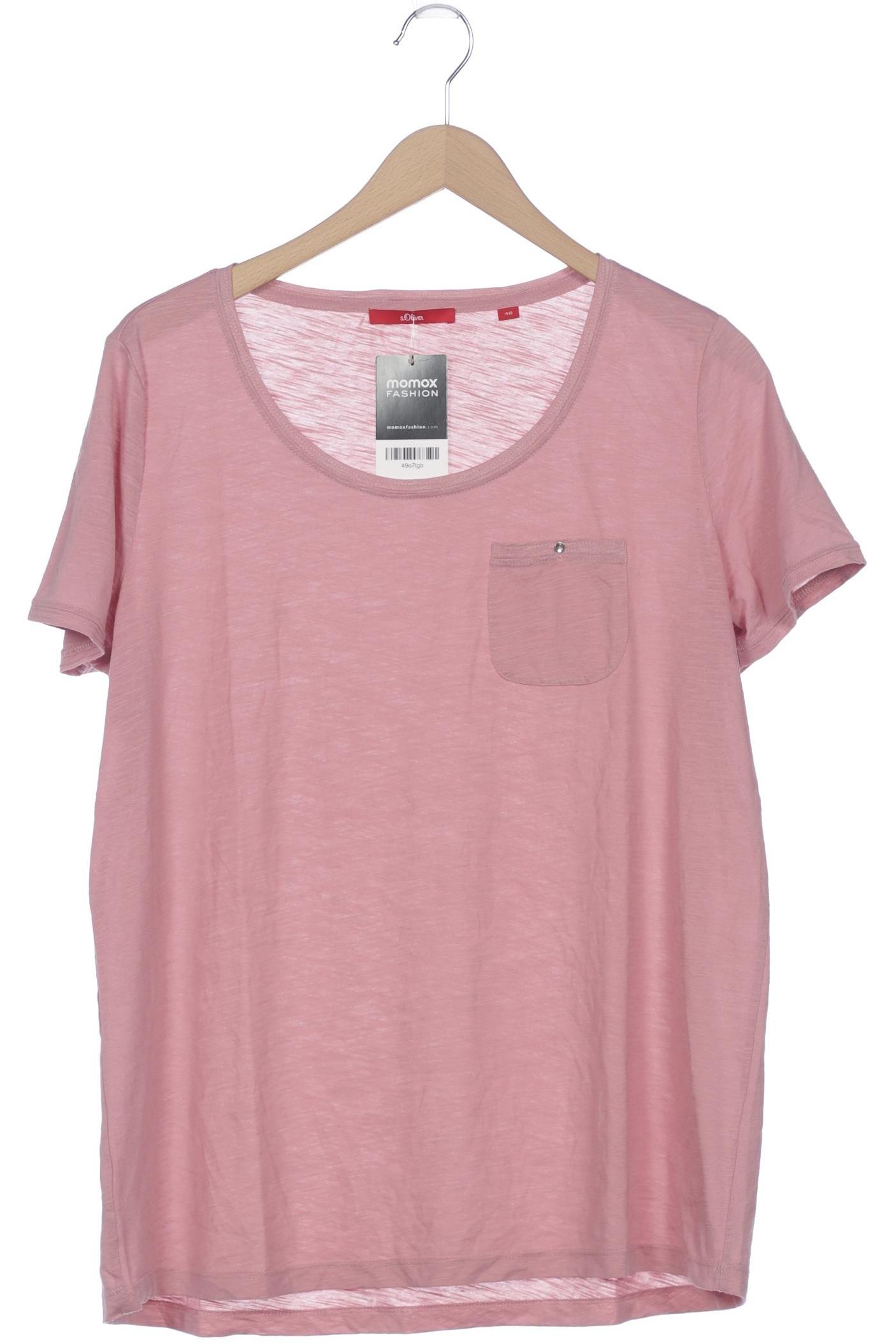 

s.Oliver Damen T-Shirt, pink, Gr. 46