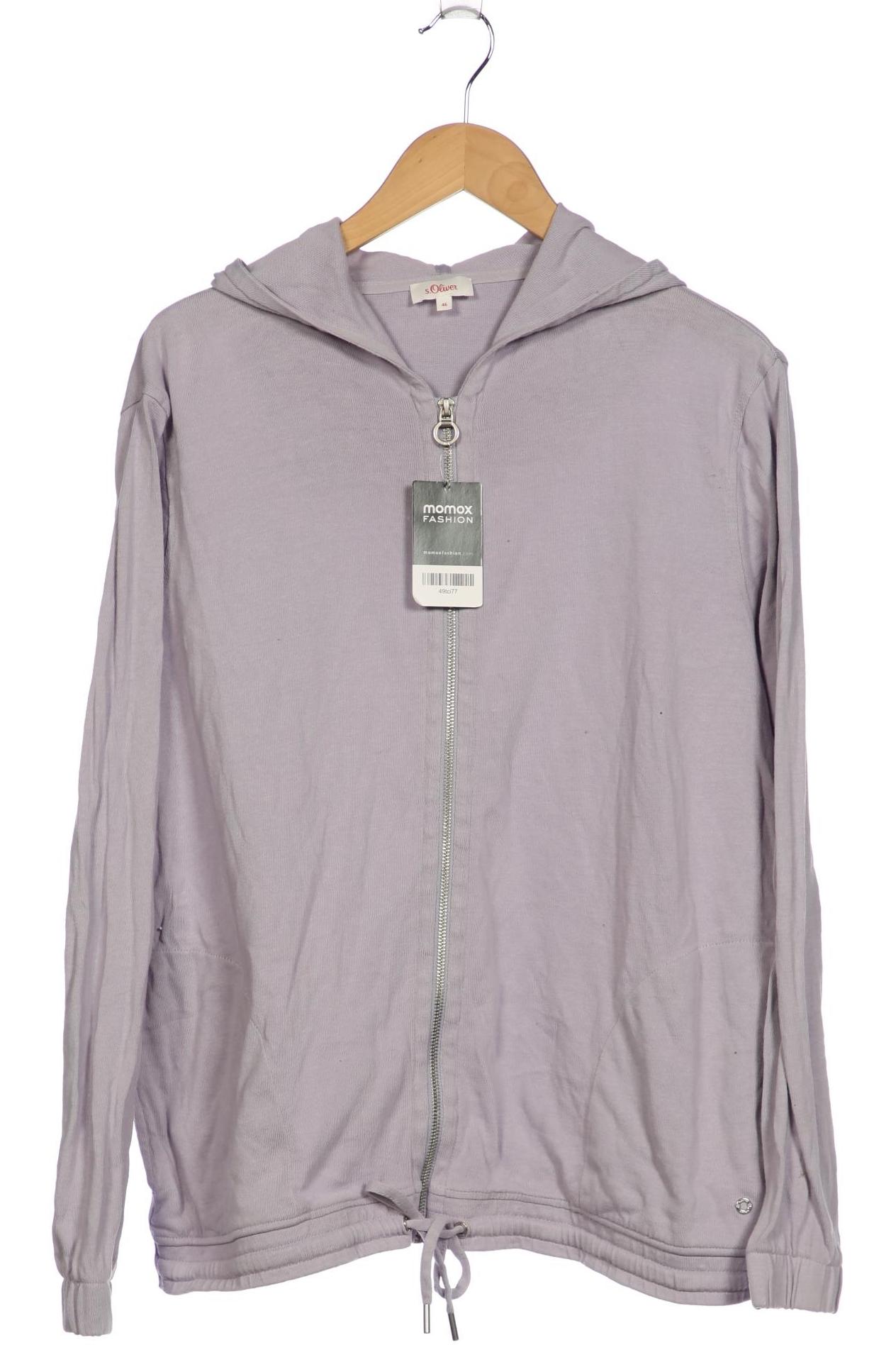 

s.Oliver Damen Kapuzenpullover, flieder, Gr. 46