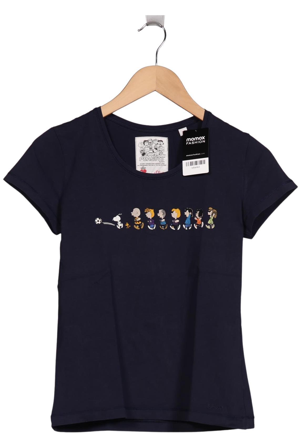 

s.Oliver Damen T-Shirt, marineblau, Gr. 38
