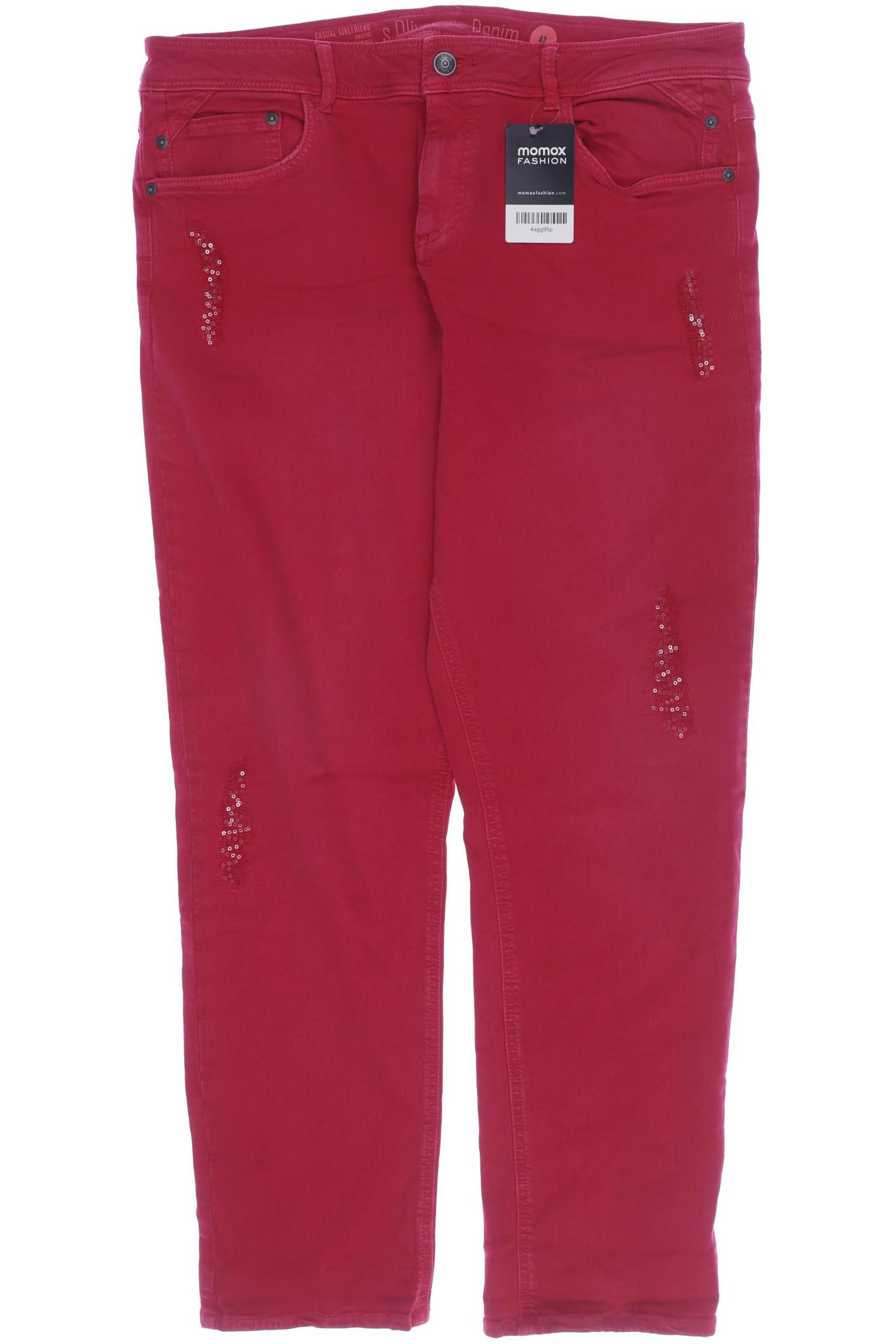 

s.Oliver Damen Jeans, pink