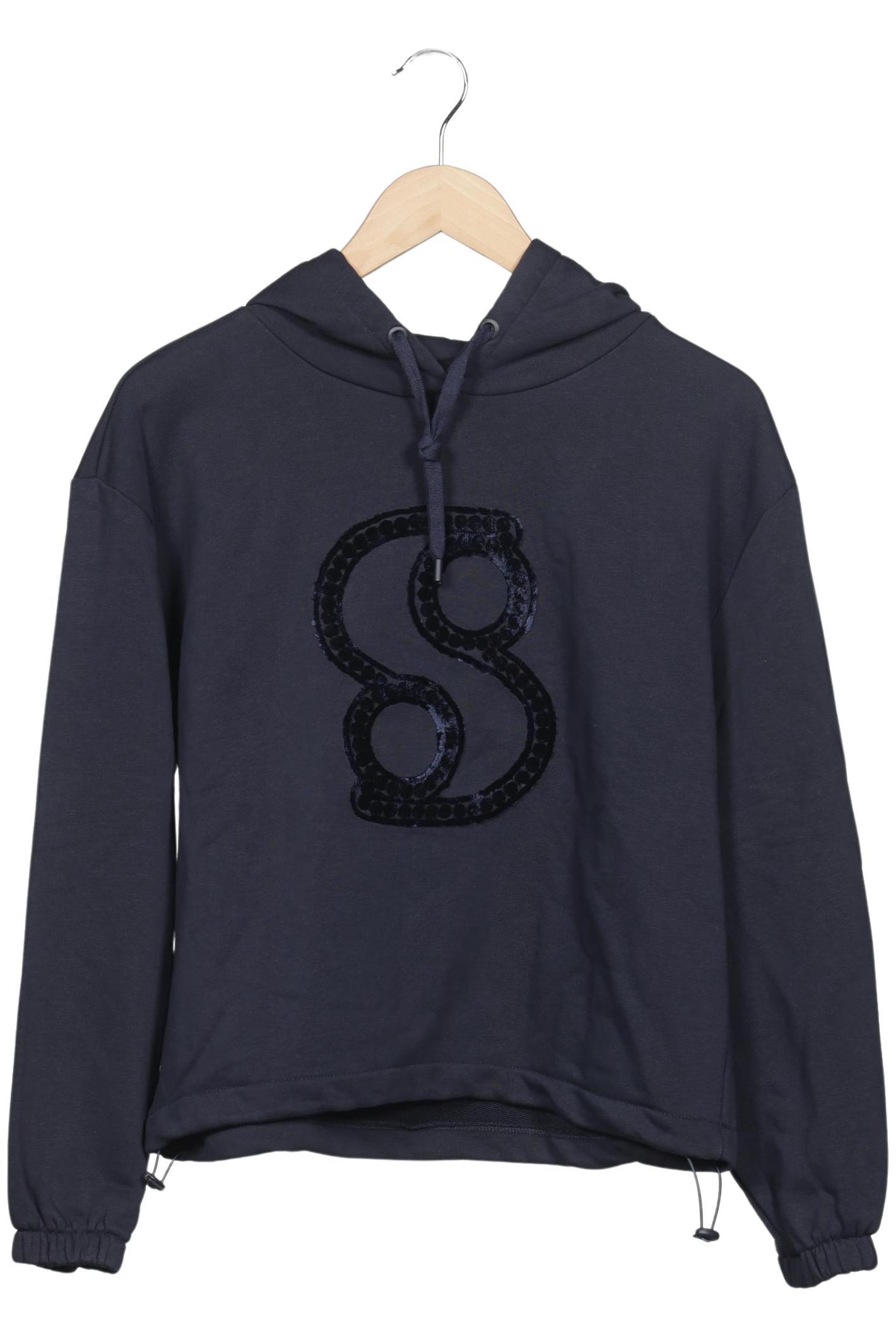 

s.Oliver Damen Kapuzenpullover, marineblau, Gr. 36