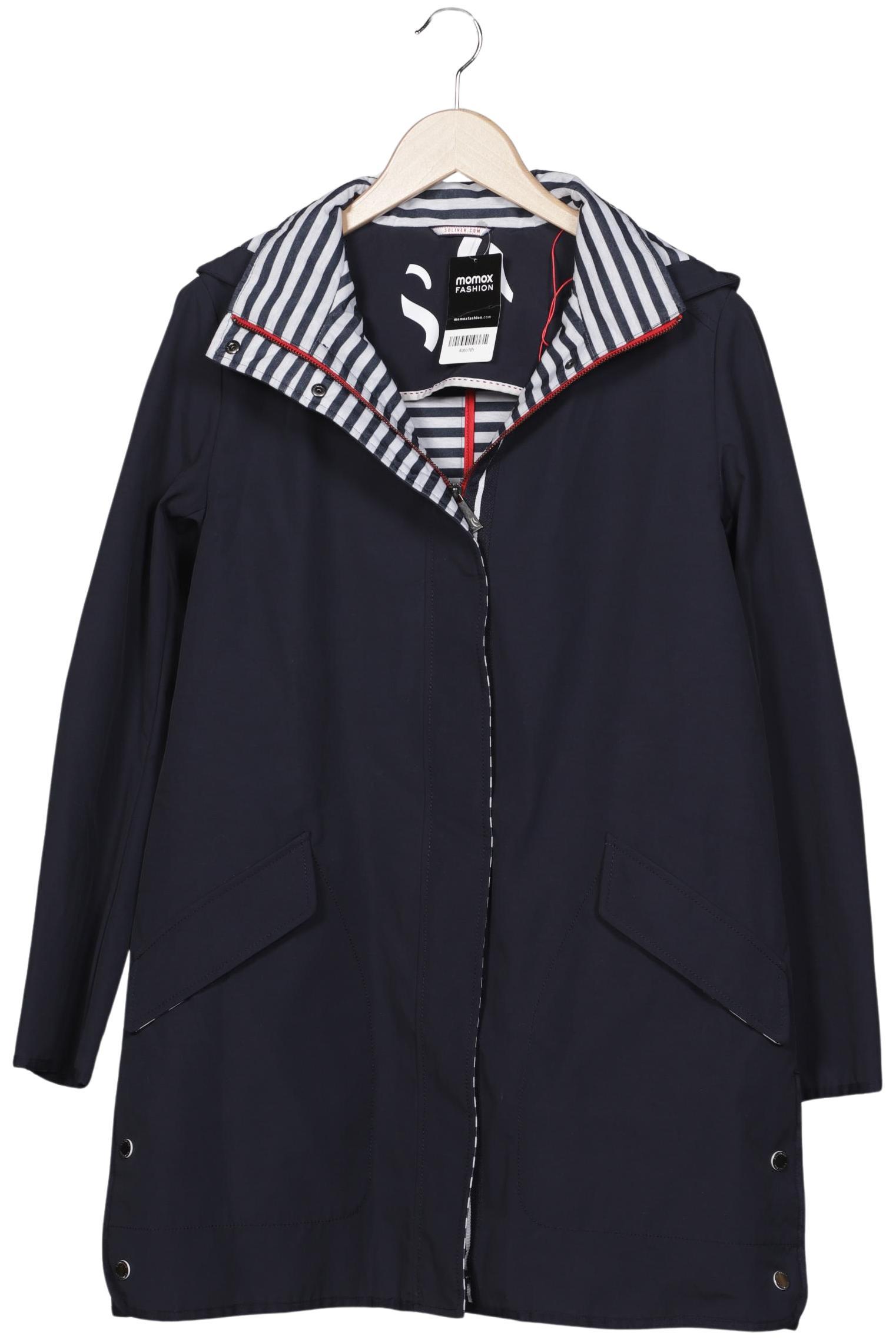 

s.Oliver Damen Mantel, marineblau, Gr. 40