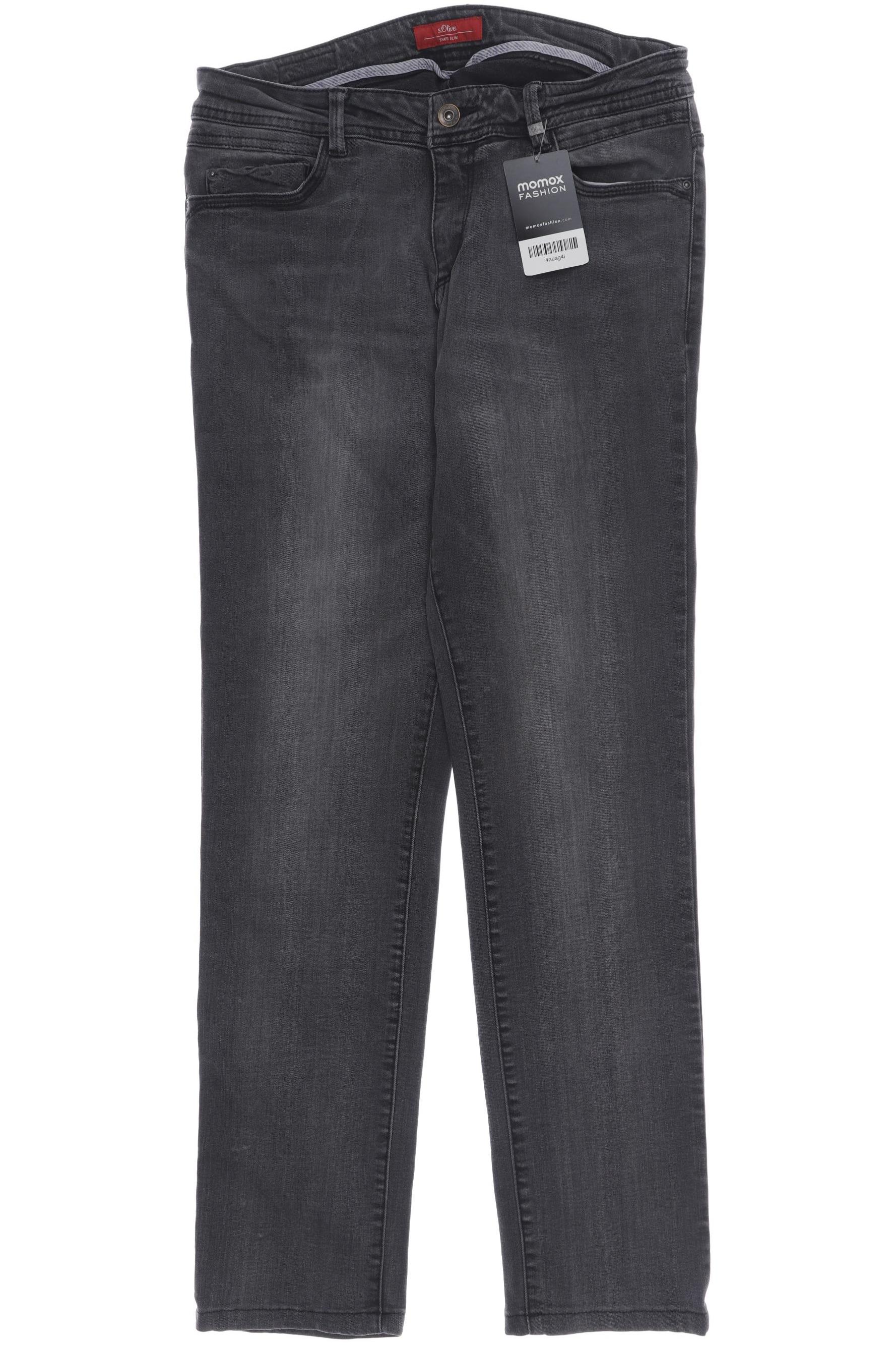 

s.Oliver Damen Jeans, grau