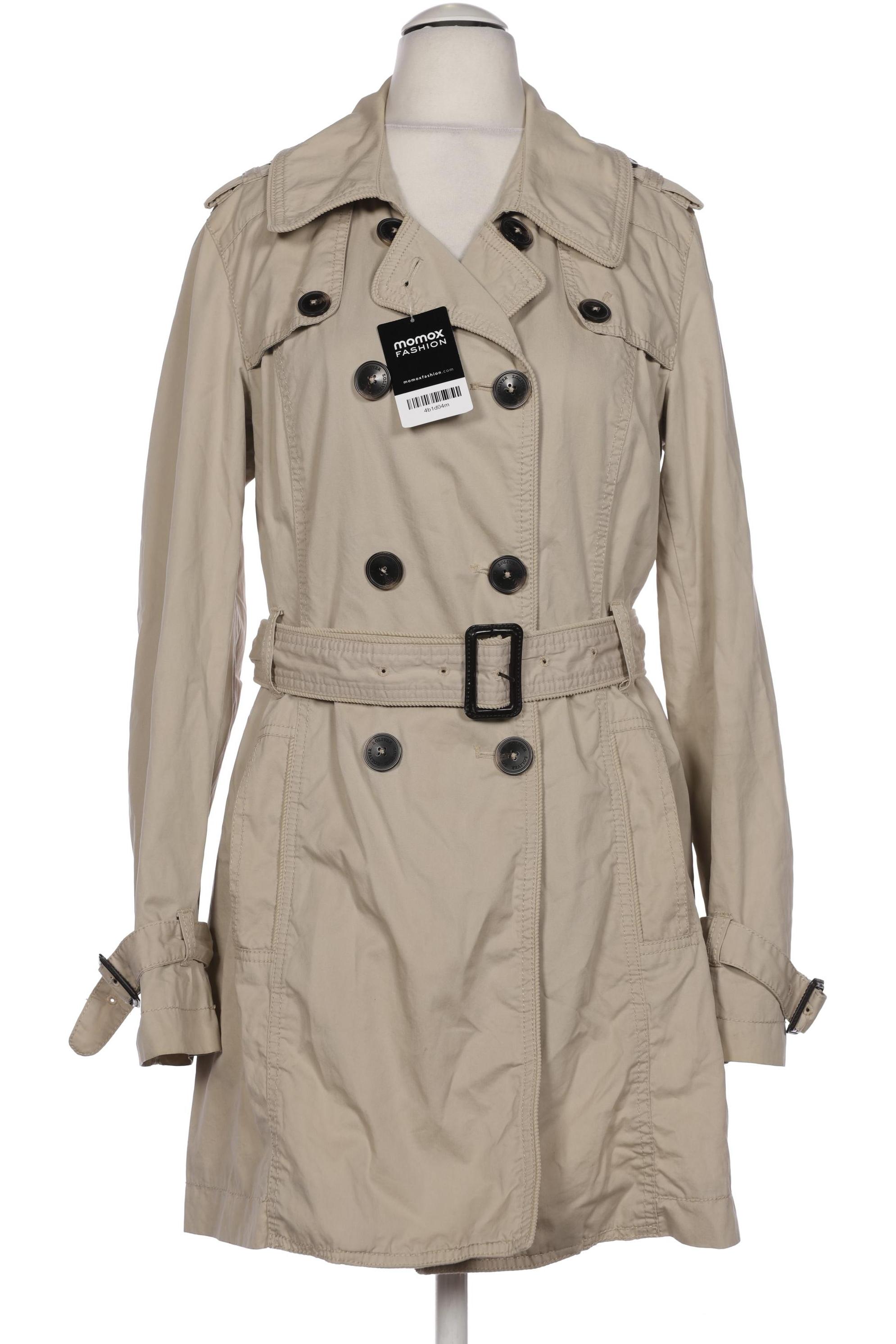 

s.Oliver Damen Mantel, beige, Gr. 38