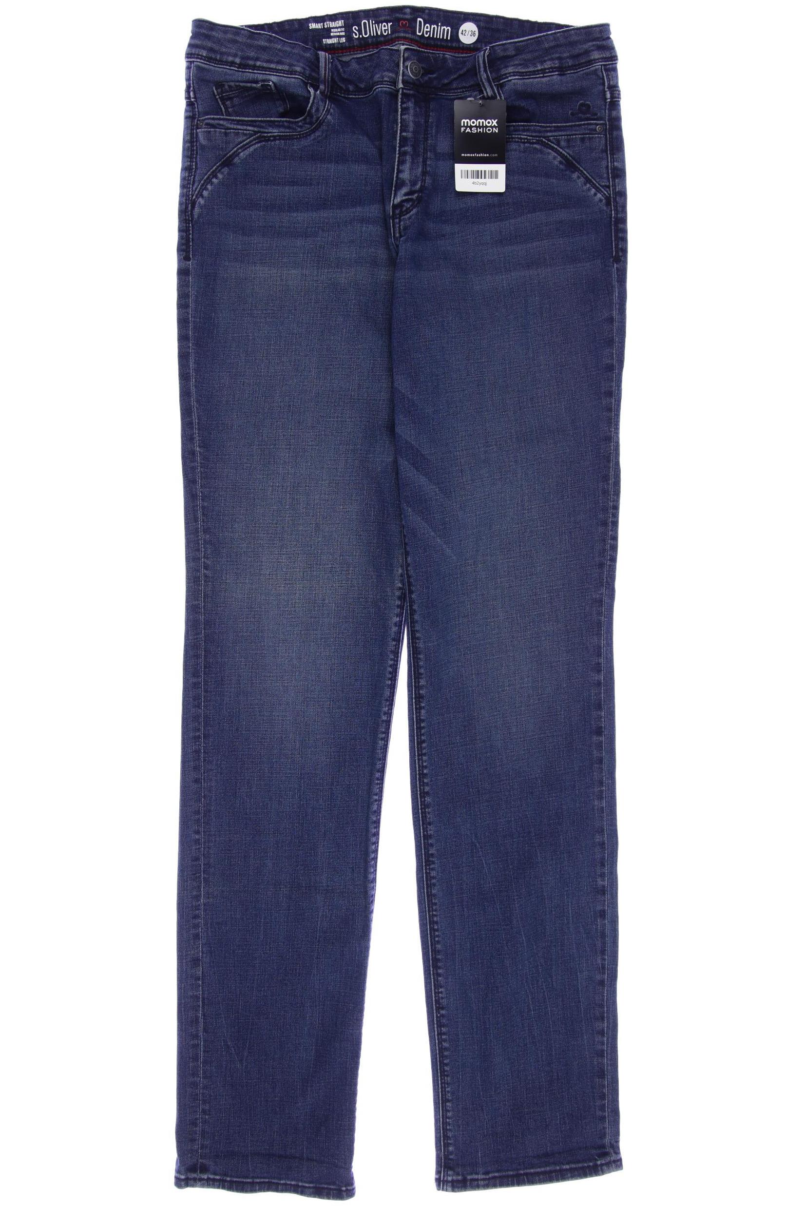 

s.Oliver Damen Jeans, blau