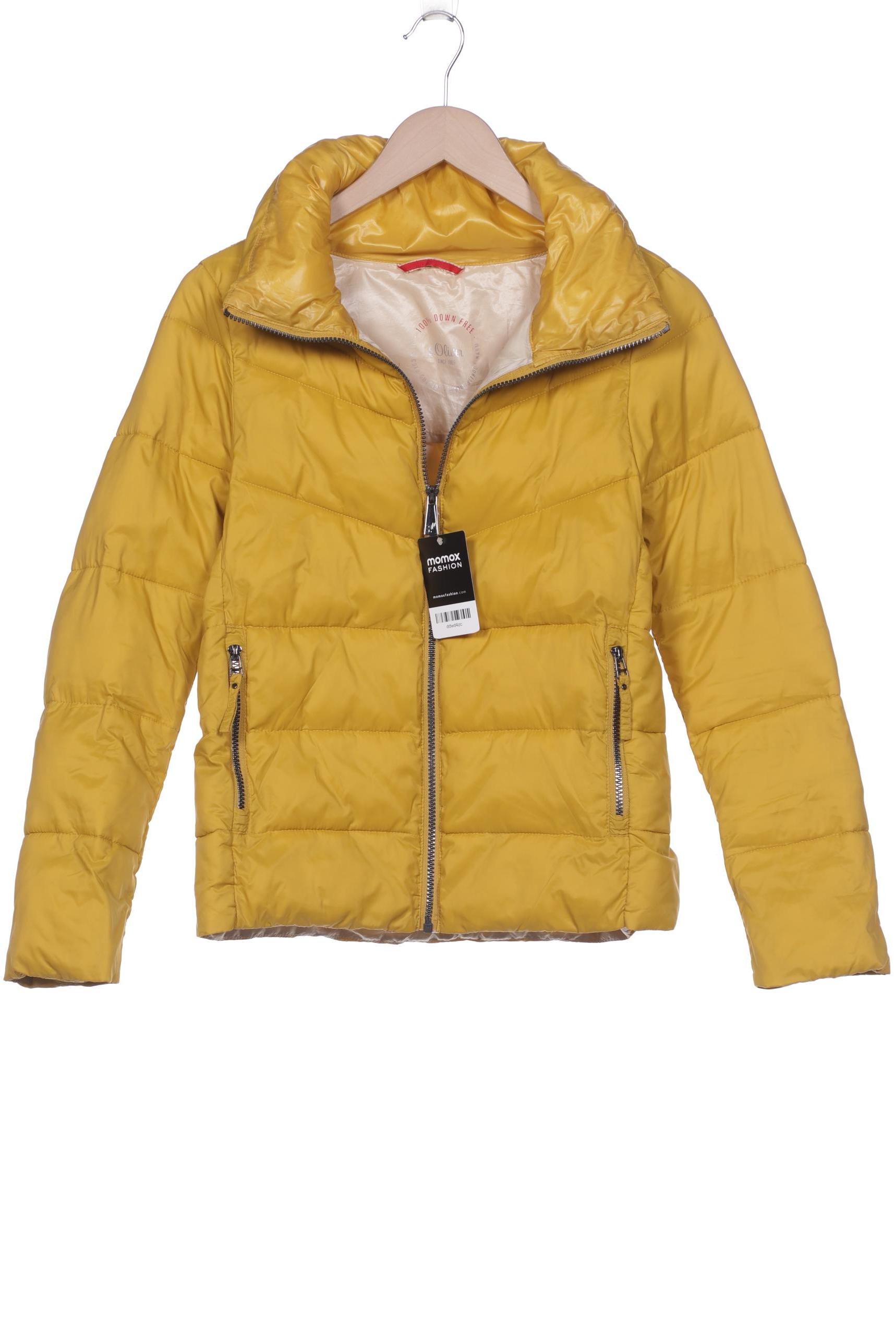 

s.Oliver Damen Jacke, gelb, Gr. 32