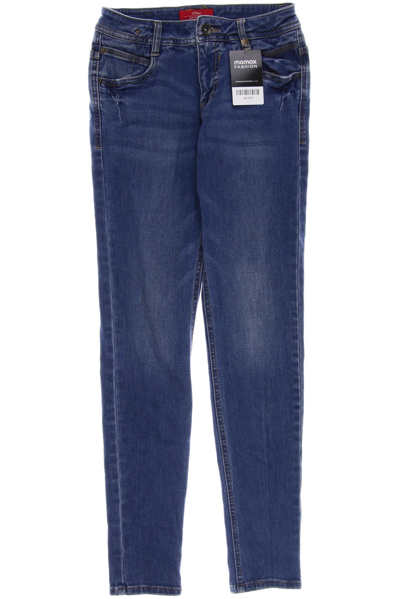 

s.Oliver Damen Jeans, blau