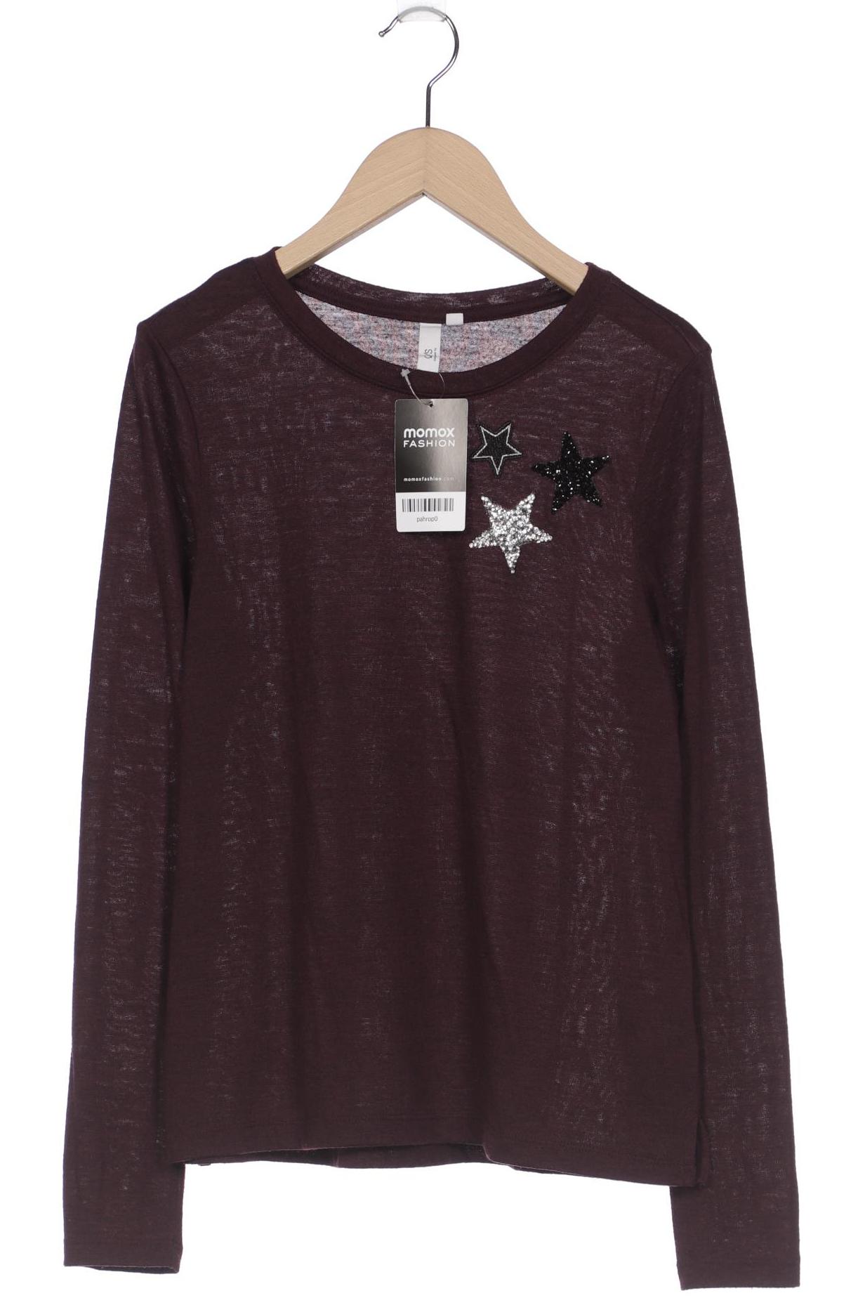 

s.Oliver Damen Langarmshirt, bordeaux, Gr. 34