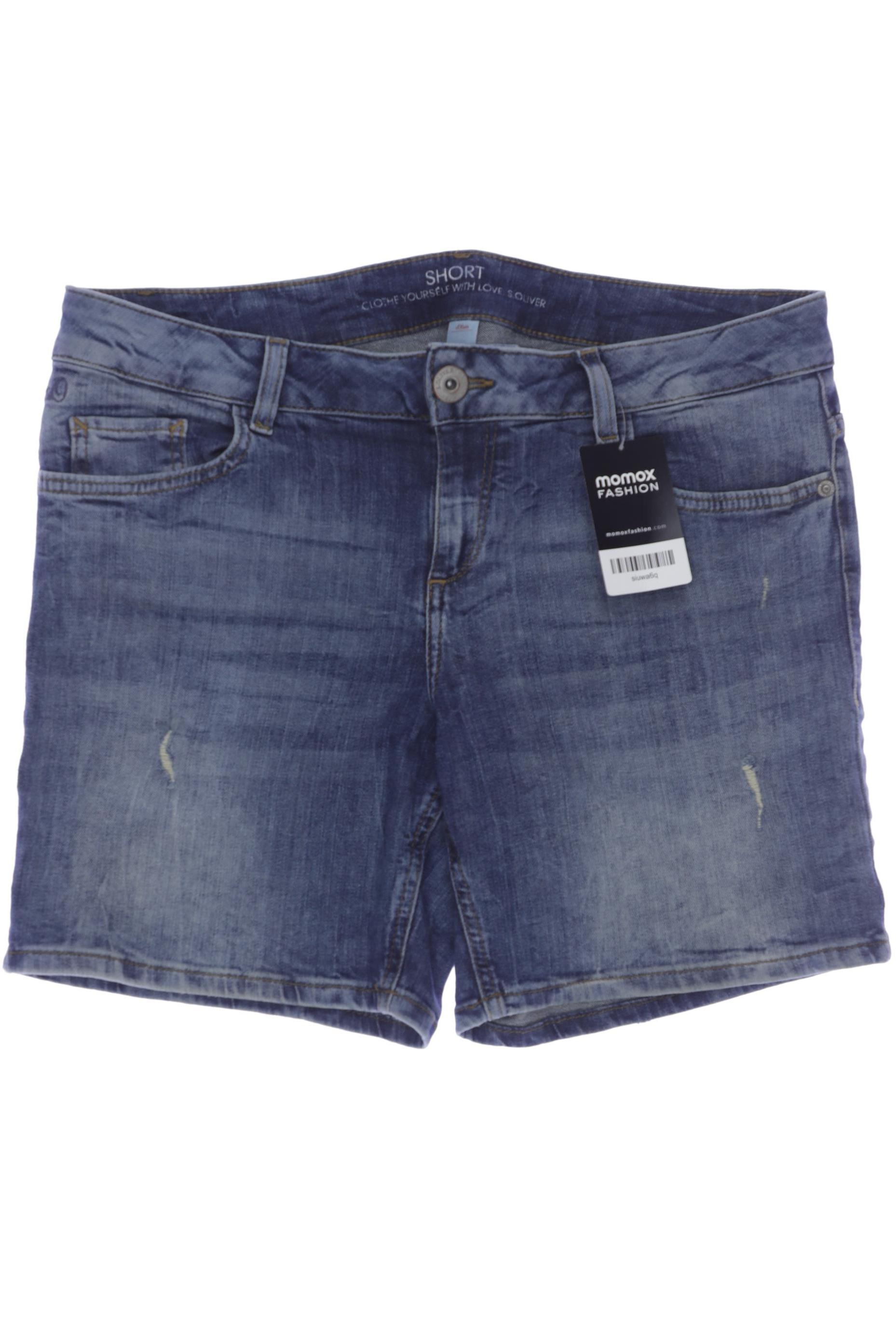 

s.Oliver Damen Shorts, blau, Gr. 38