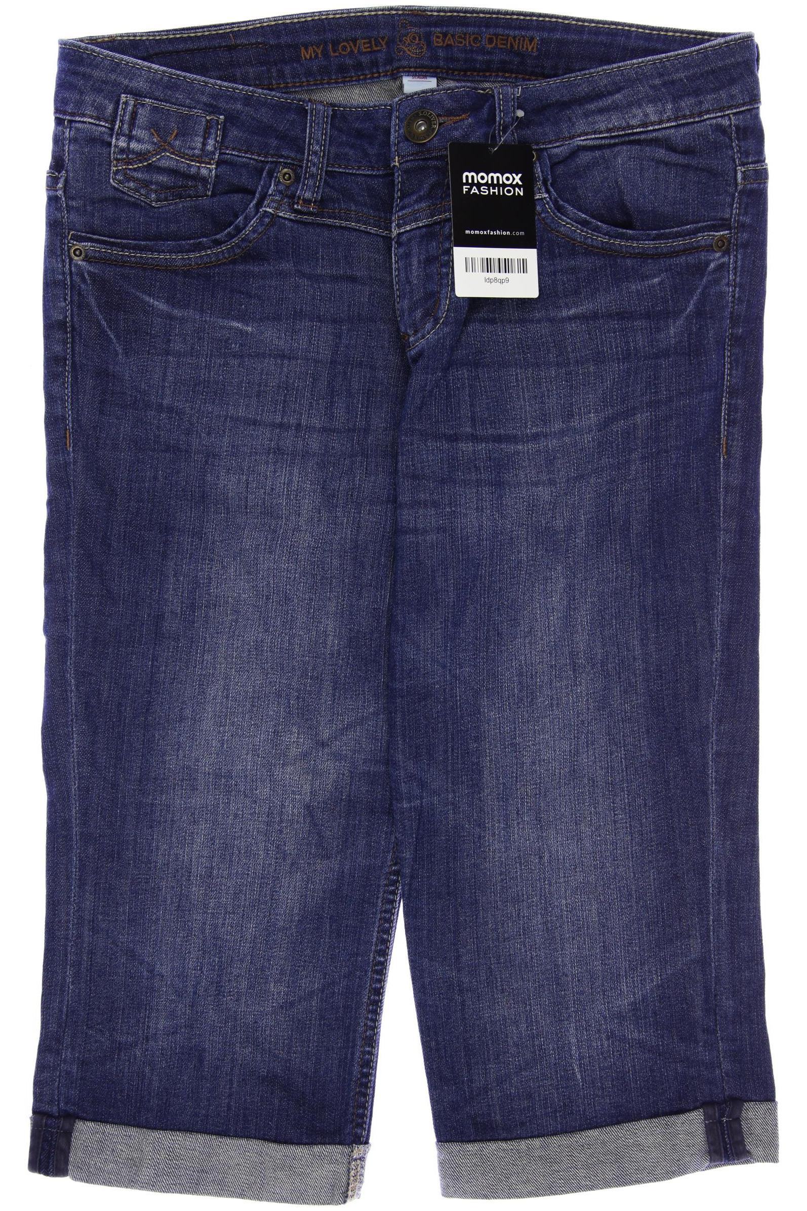 

s.Oliver Damen Shorts, blau, Gr. 38
