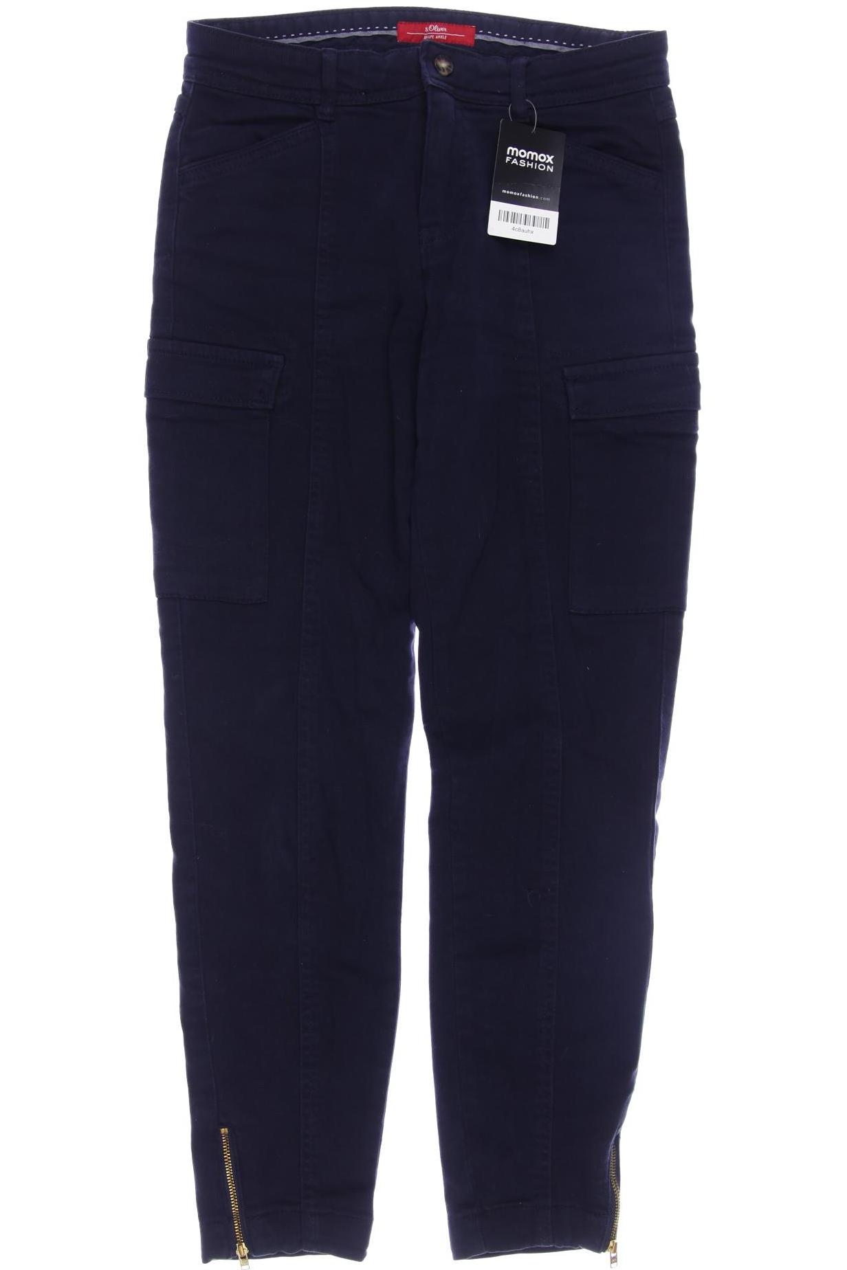 

s.Oliver Damen Jeans, marineblau