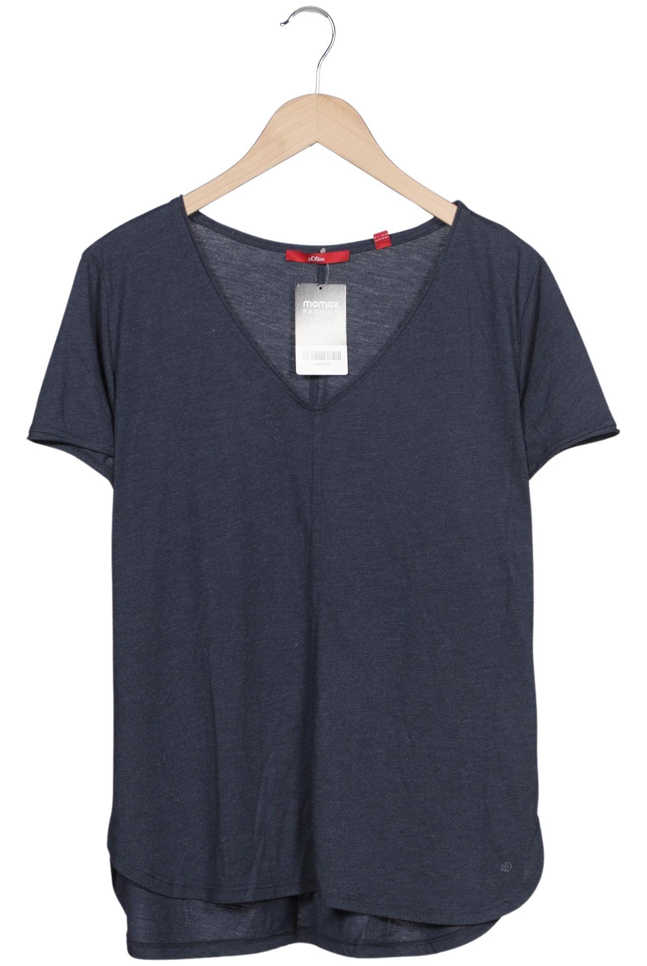 

s.Oliver Damen T-Shirt, marineblau, Gr. 44