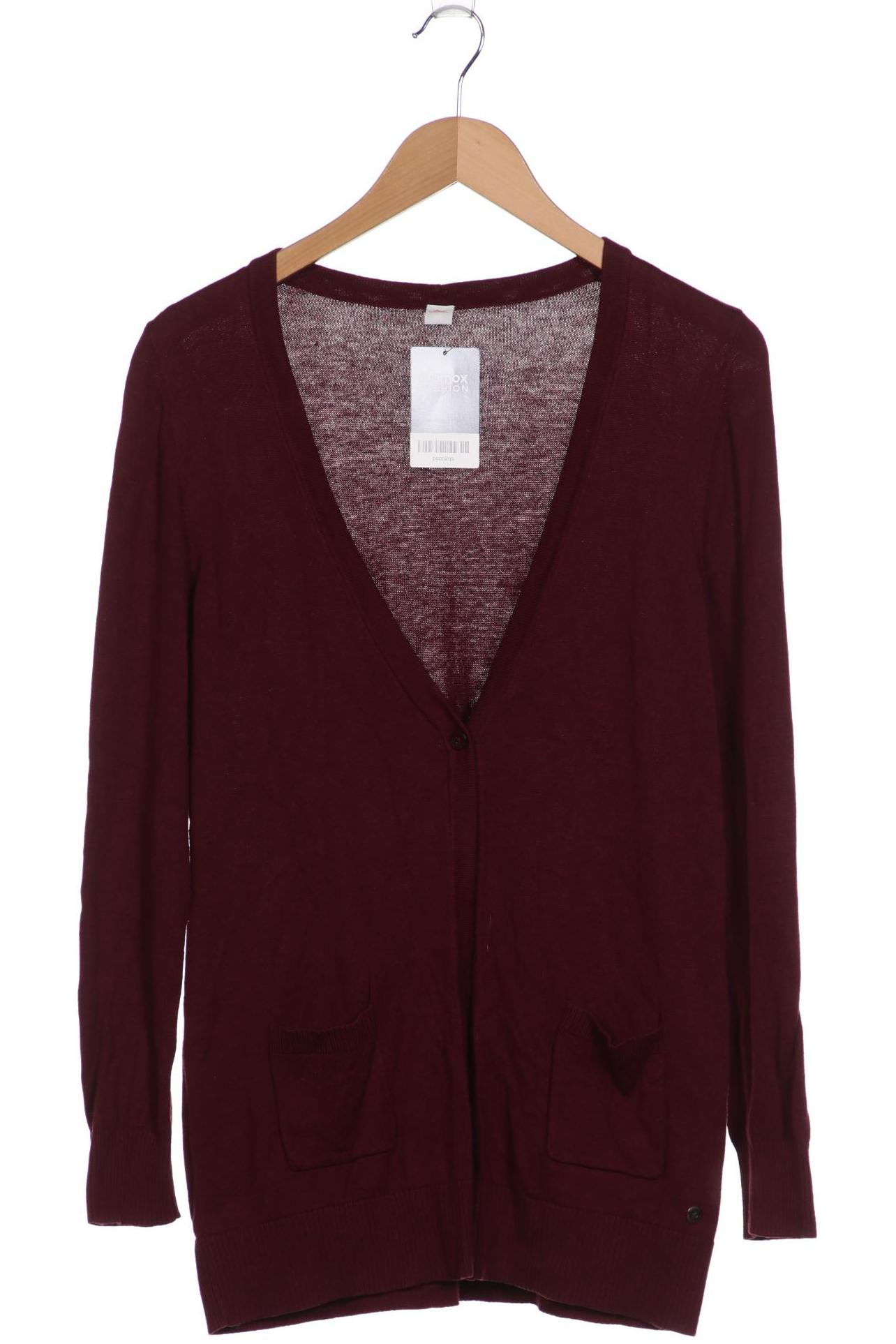 

s.Oliver Damen Strickjacke, bordeaux, Gr. 40