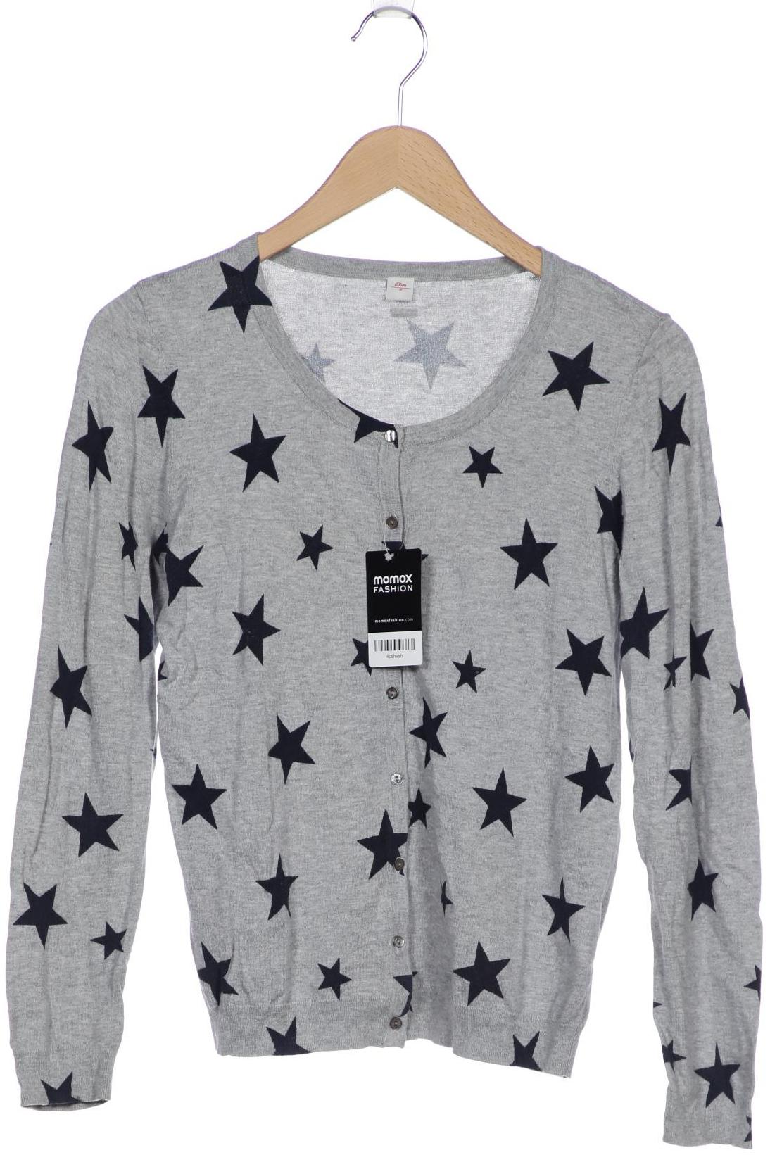 

s.Oliver Damen Strickjacke, grau