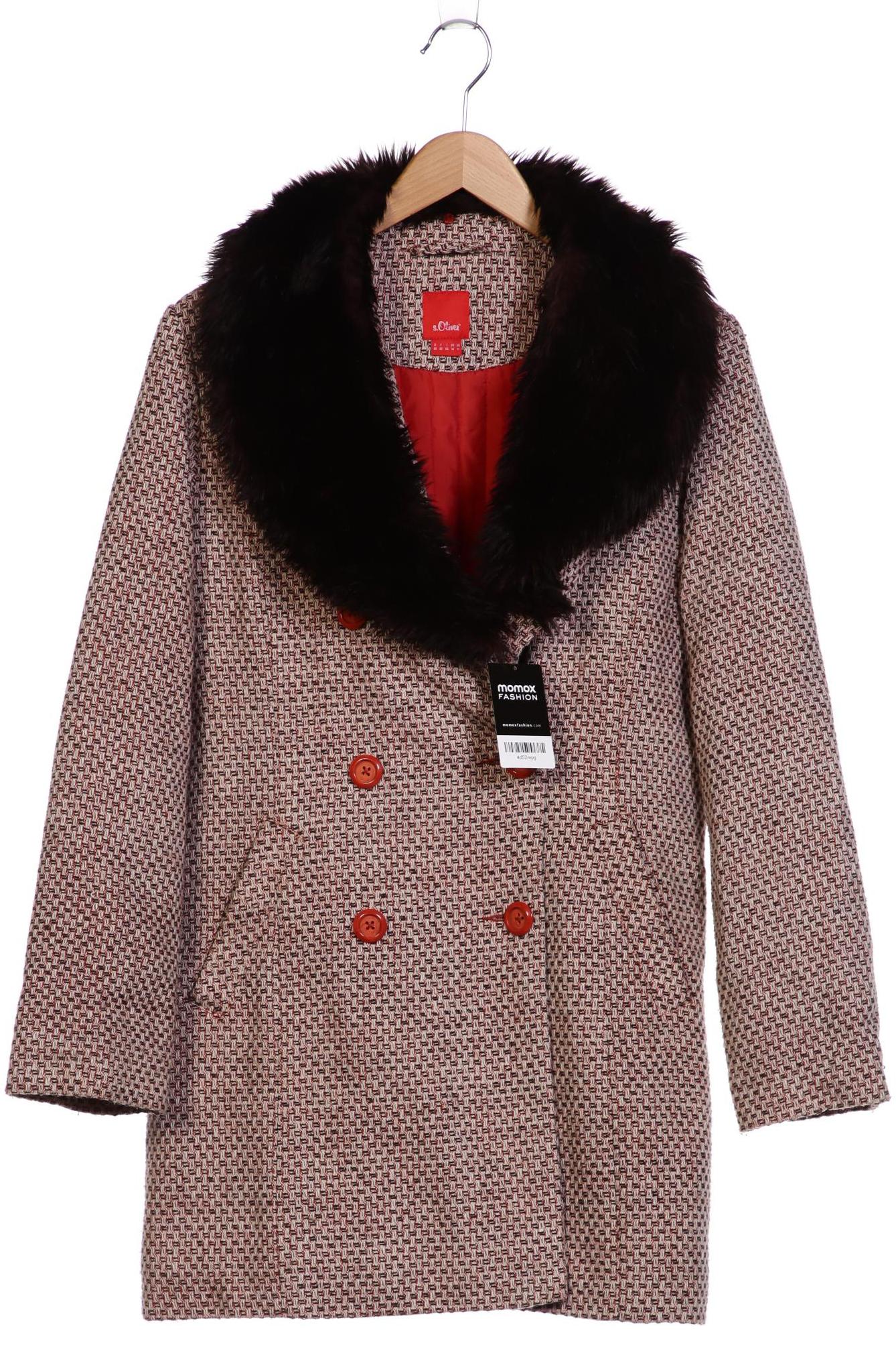 

s.Oliver Damen Mantel, beige, Gr. 40