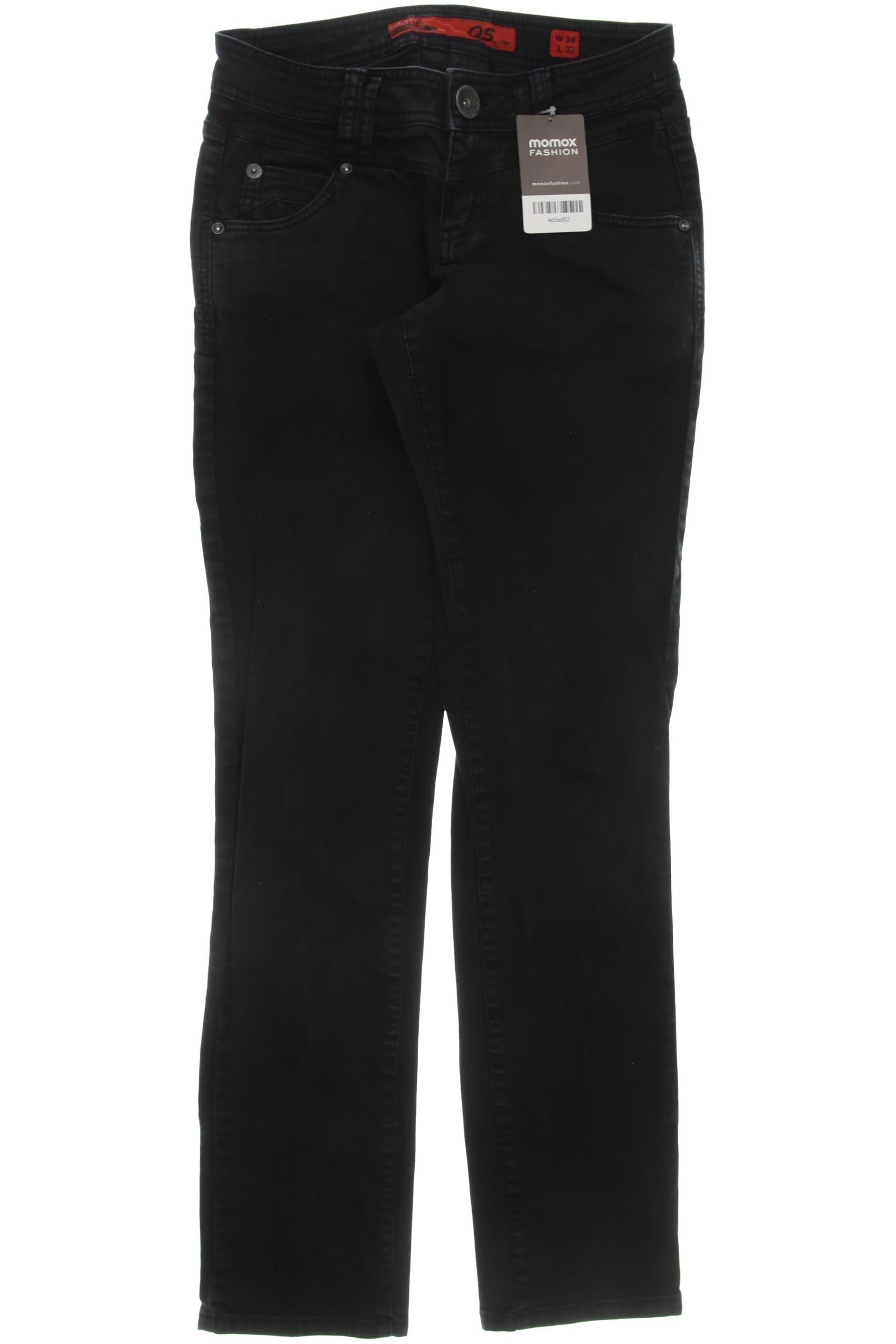 

s.Oliver Damen Jeans, schwarz, Gr. 34