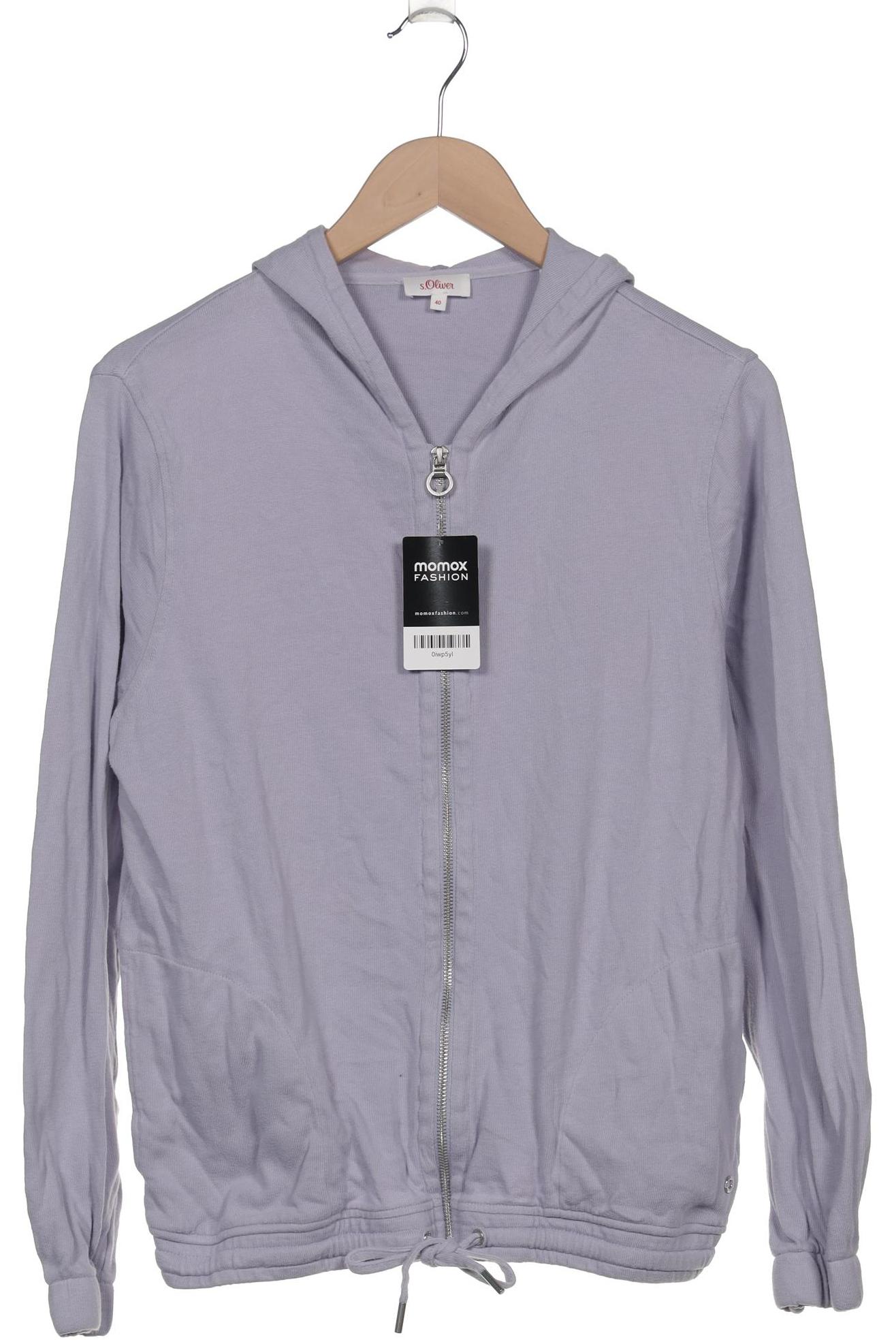 

s.Oliver Damen Kapuzenpullover, flieder, Gr. 40