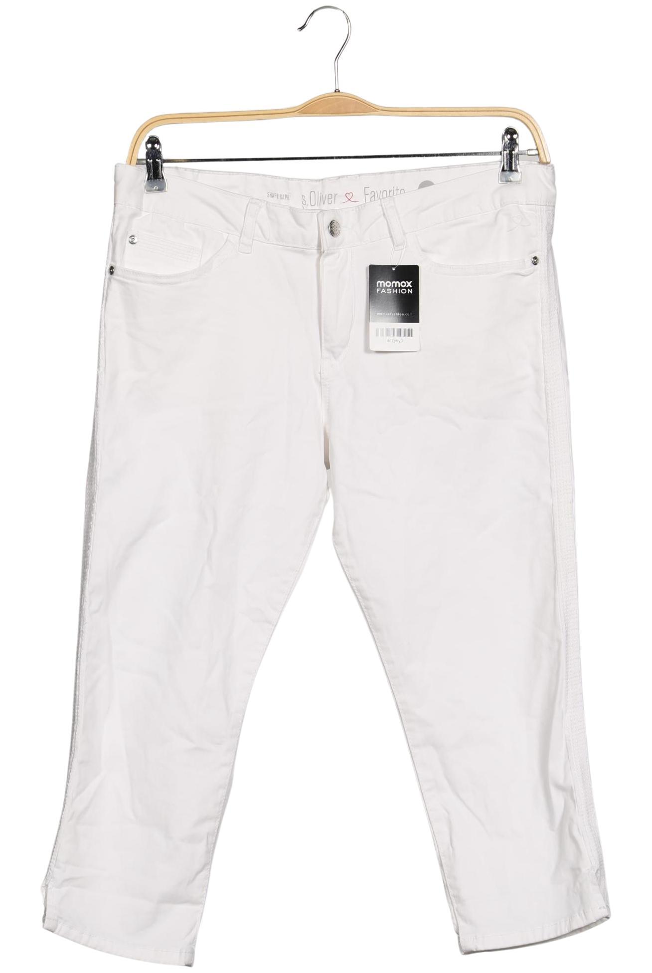 

s.Oliver Damen Jeans, weiß, Gr. 42