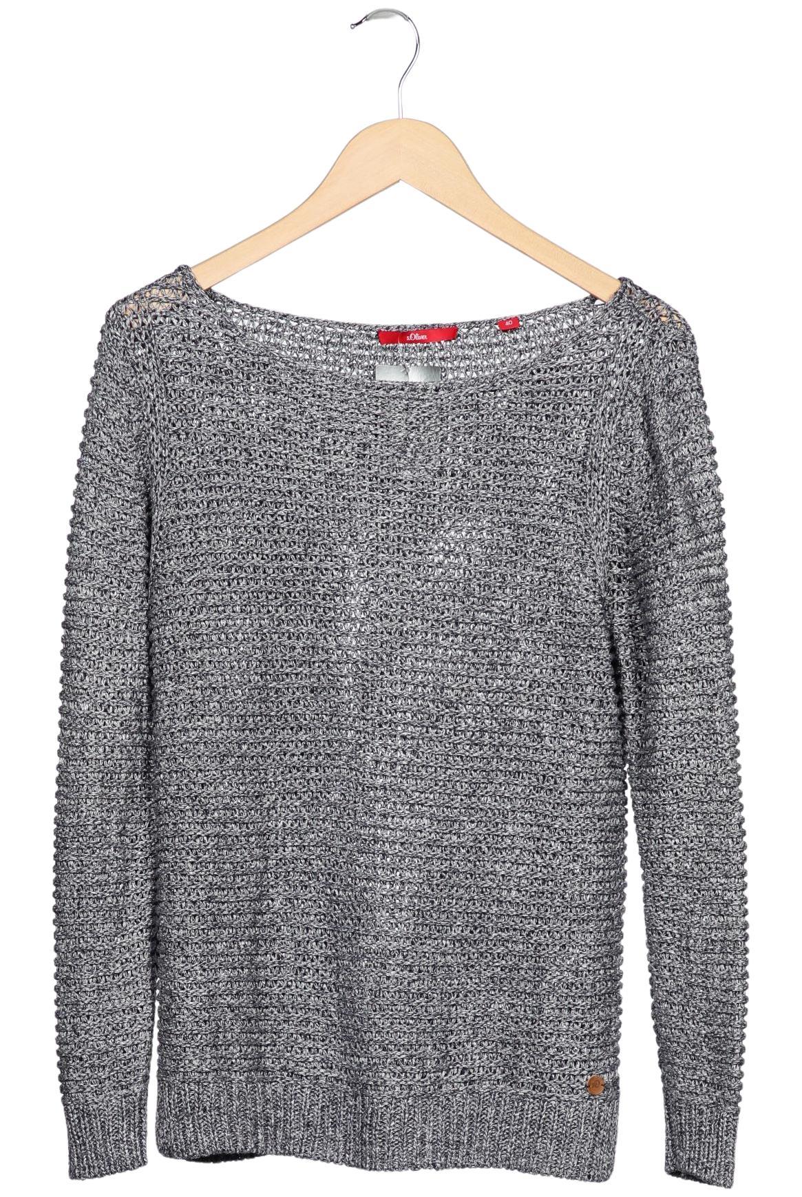 

s.Oliver Damen Pullover, grau, Gr. 40