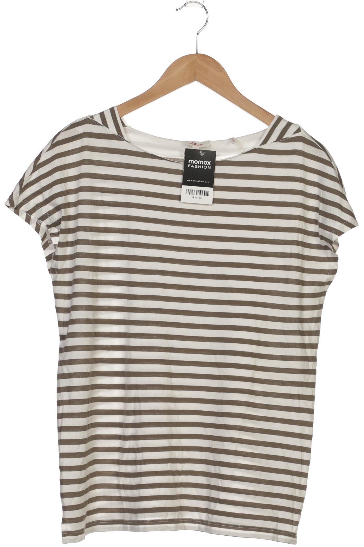 

s.Oliver Damen T-Shirt, beige, Gr. 36