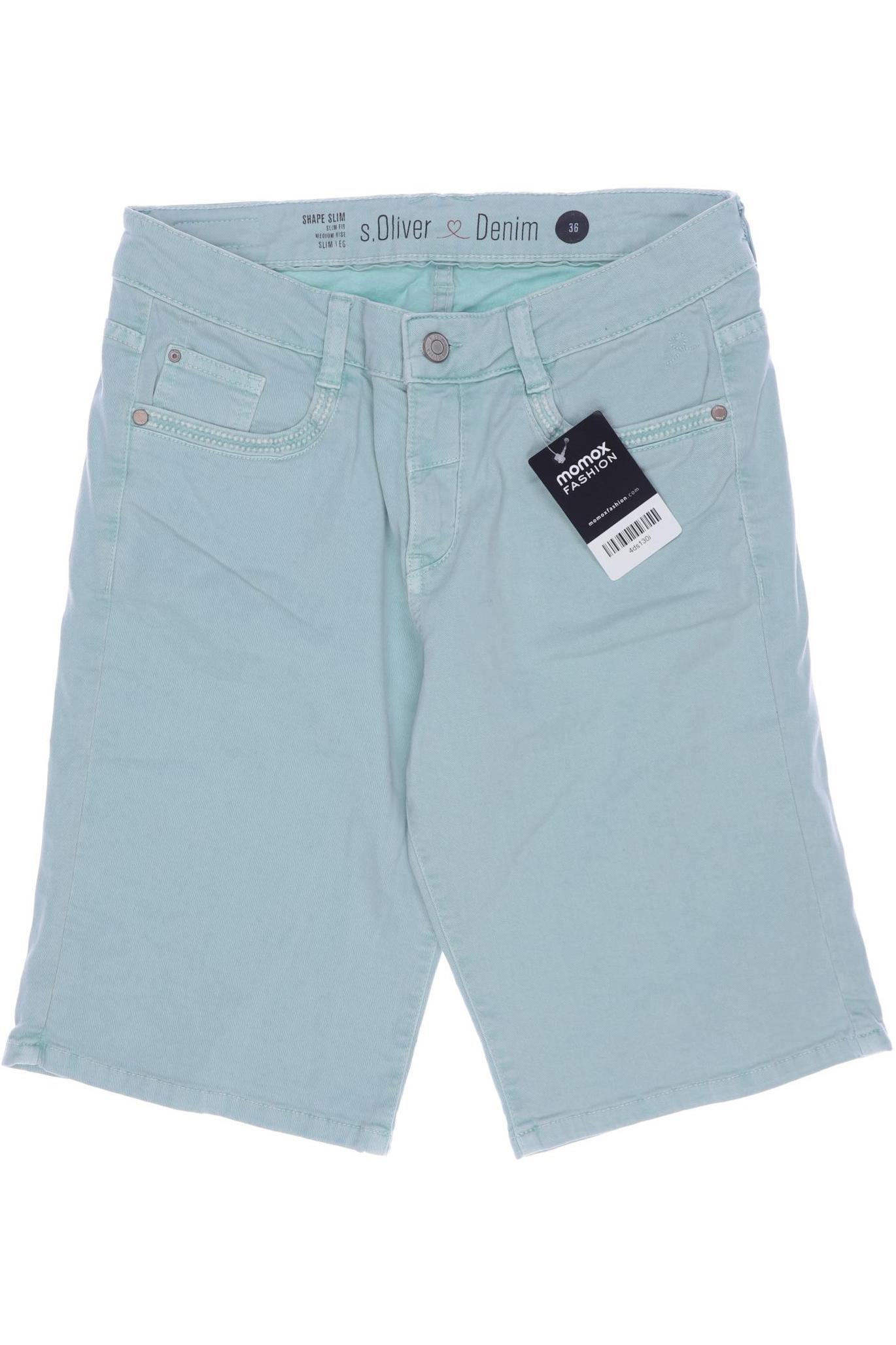 

s.Oliver Damen Shorts, hellgrün, Gr. 36
