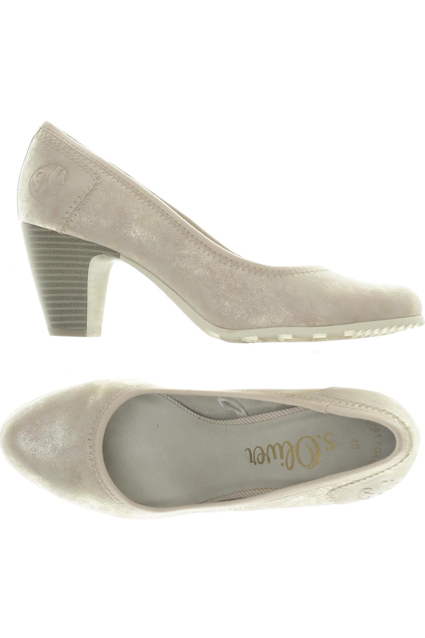 

s.Oliver Damen Pumps, beige, Gr. 40