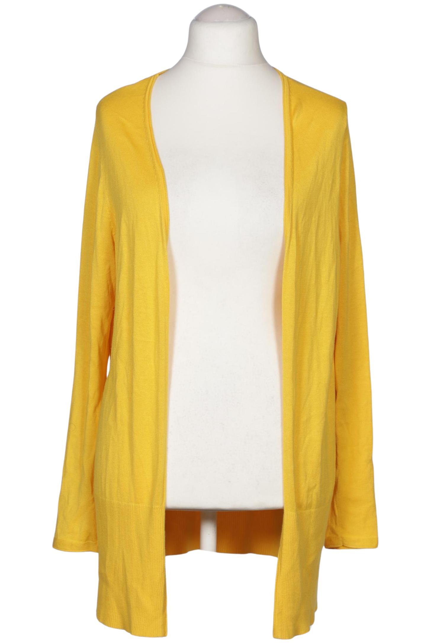 

s.Oliver Damen Strickjacke, gelb, Gr. 44