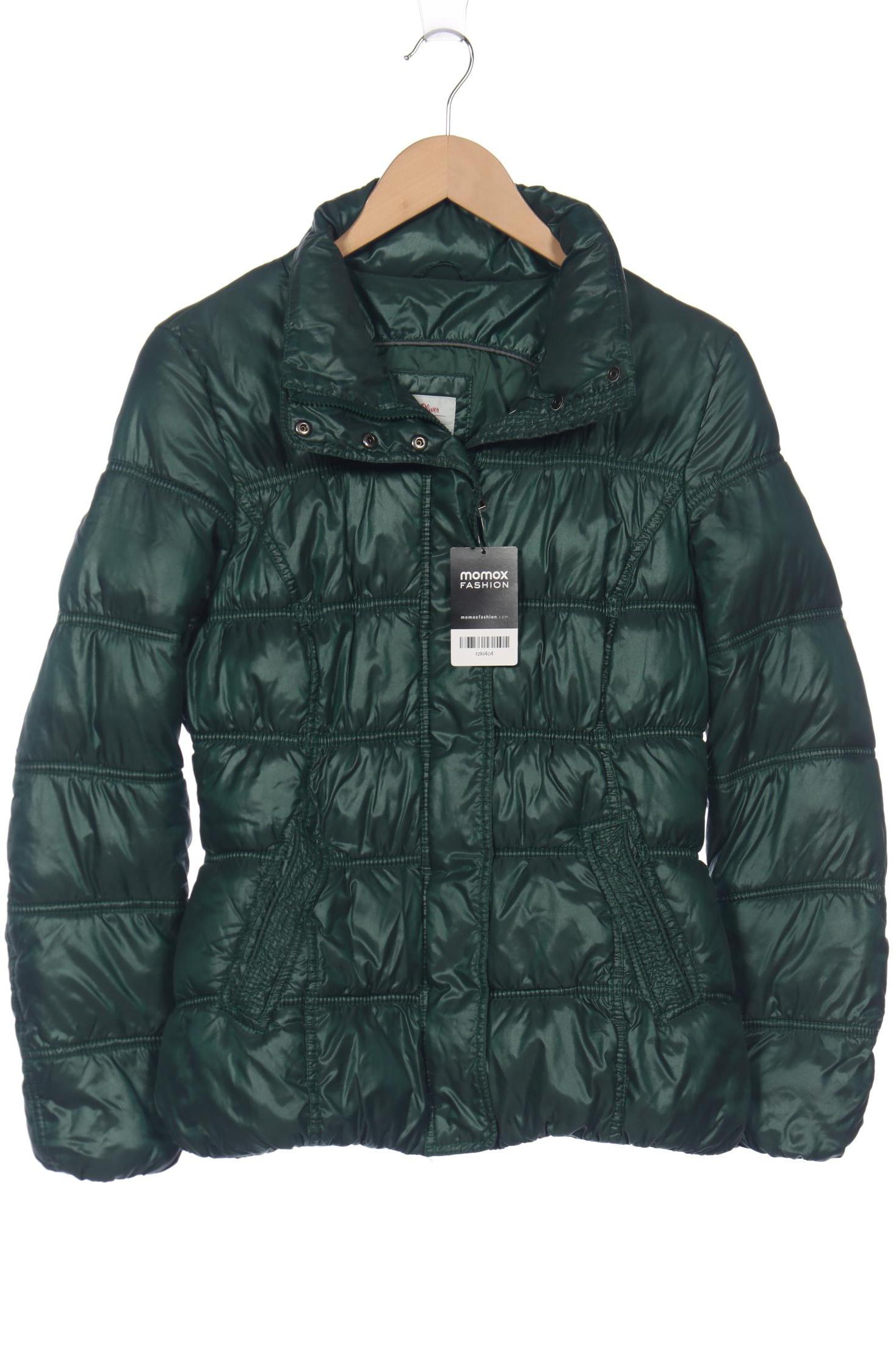 

s.Oliver Damen Jacke, grün, Gr. 36