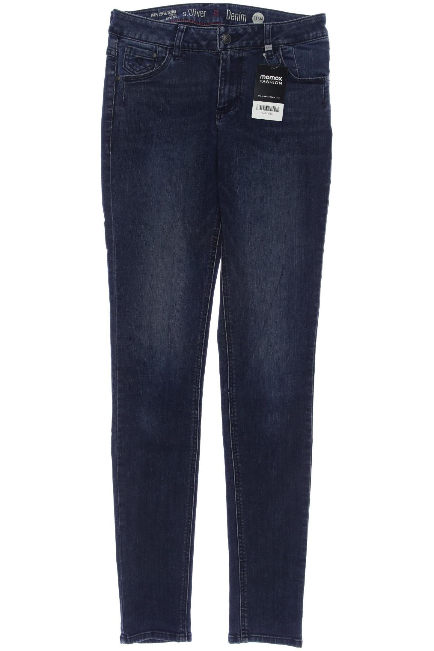 Thumbnail - s.Oliver Damen Jeans, marineblau, Gr. 34