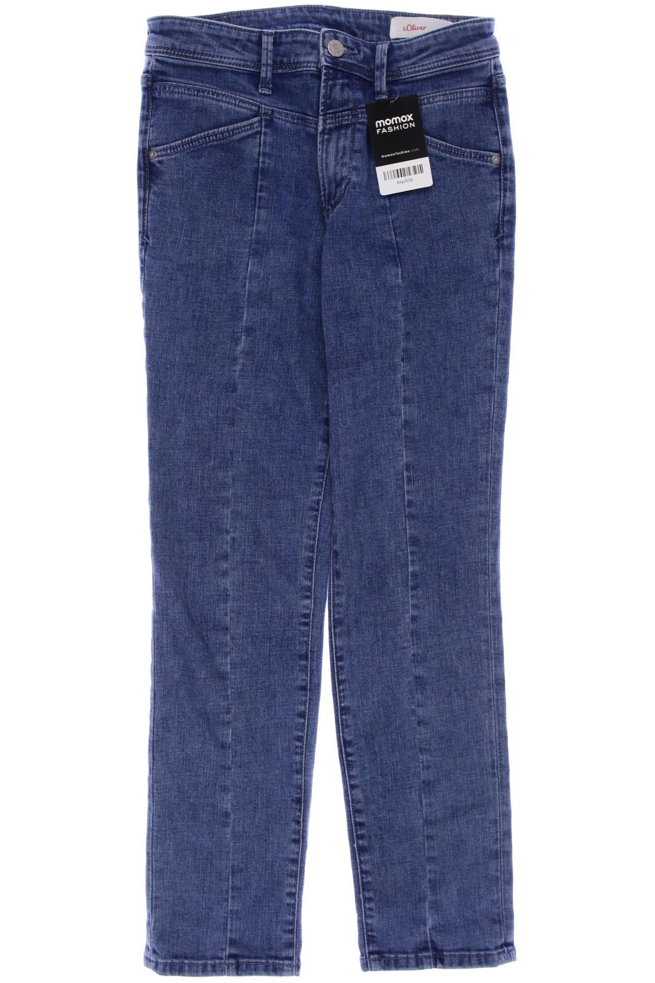 

s.Oliver Damen Jeans, blau