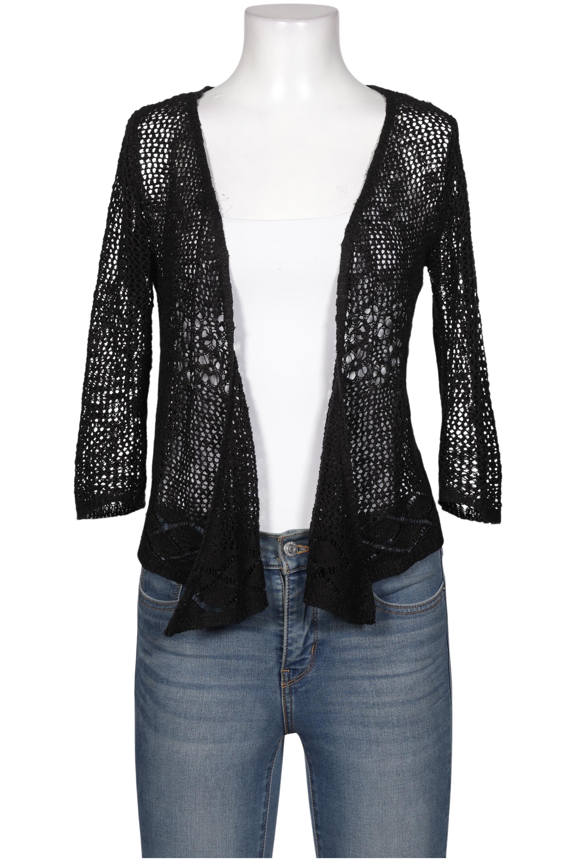 

s.Oliver Damen Strickjacke, schwarz, Gr. 34