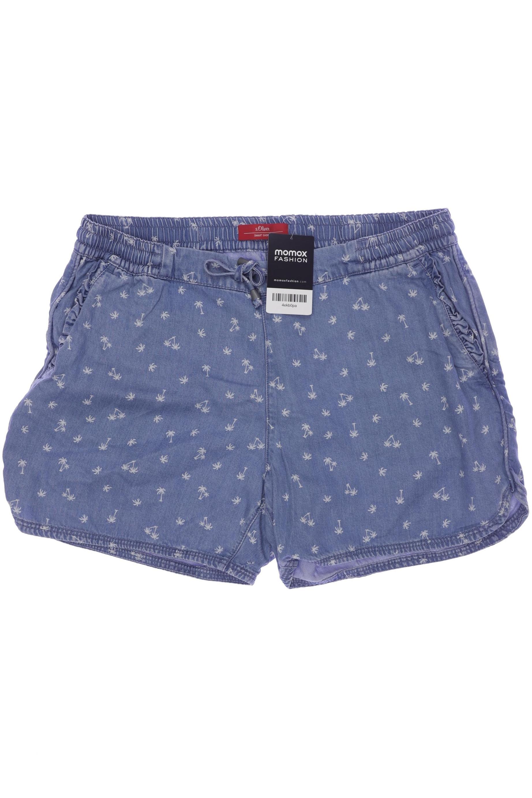

s.Oliver Damen Shorts, blau, Gr. 40