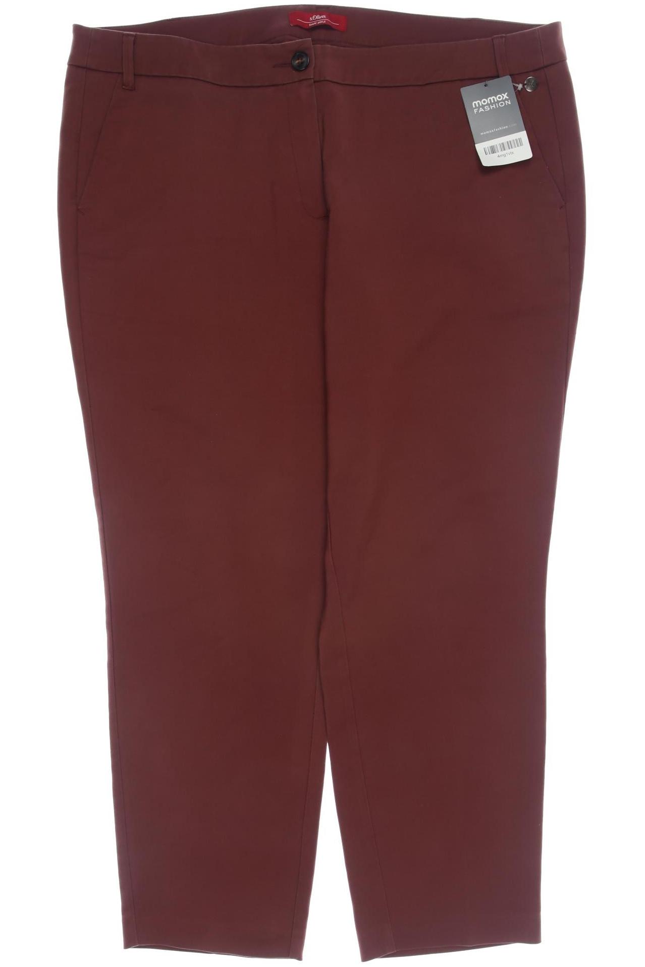 

s.Oliver Damen Stoffhose, bordeaux, Gr. 44
