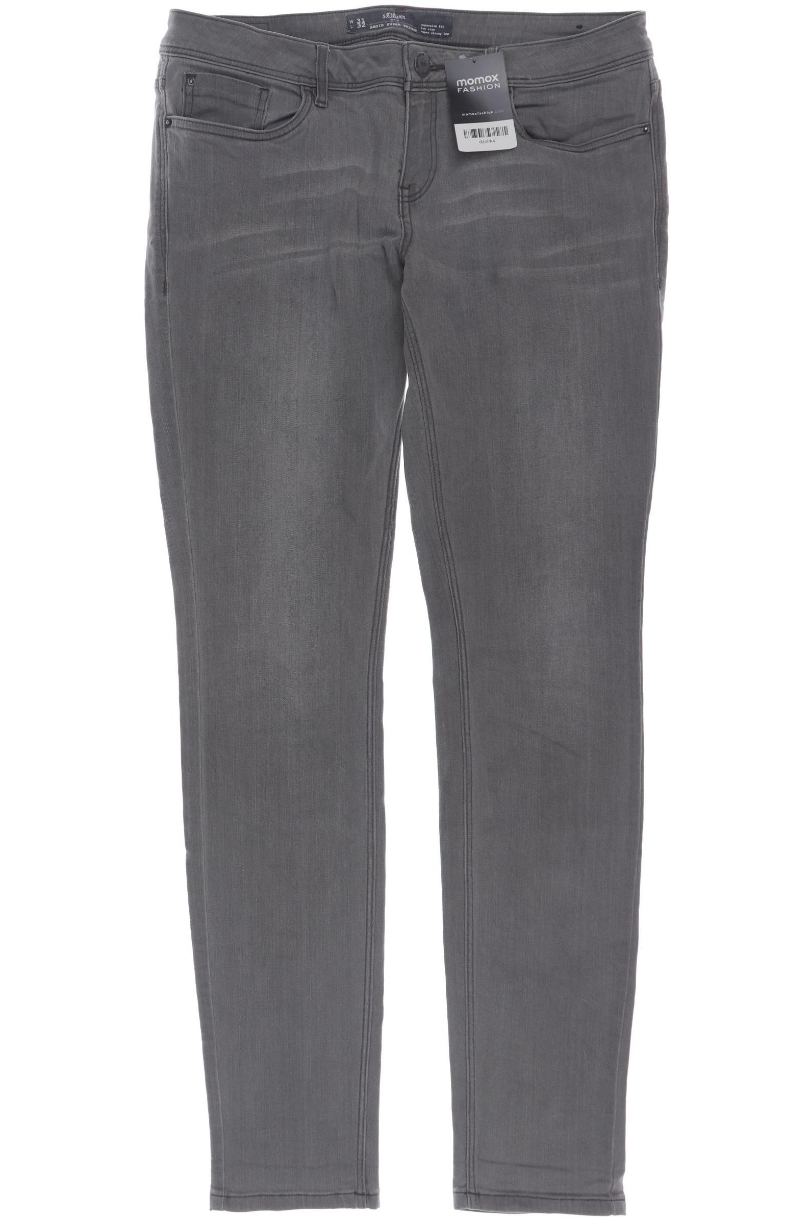 

s.Oliver Damen Jeans, grau, Gr. 31