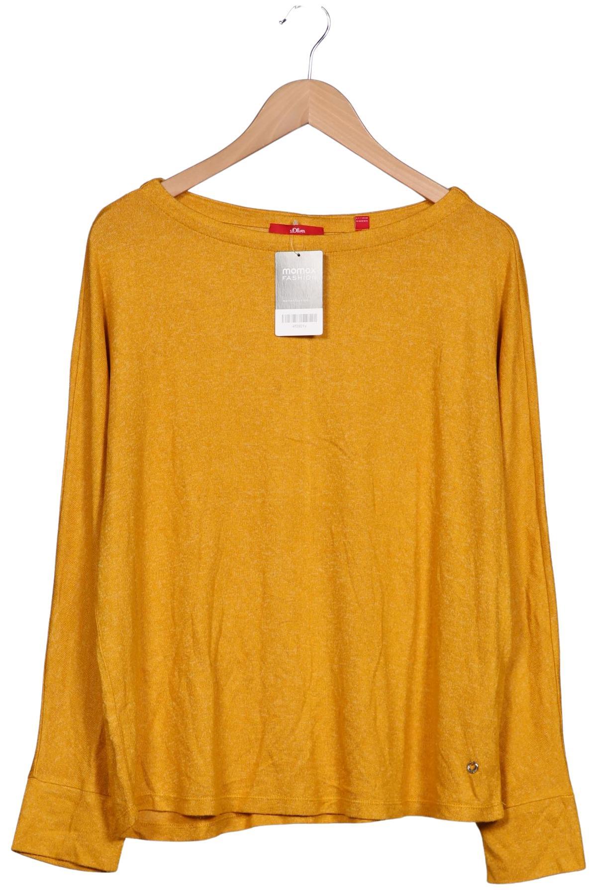 

s.Oliver Damen Pullover, gelb, Gr. 44