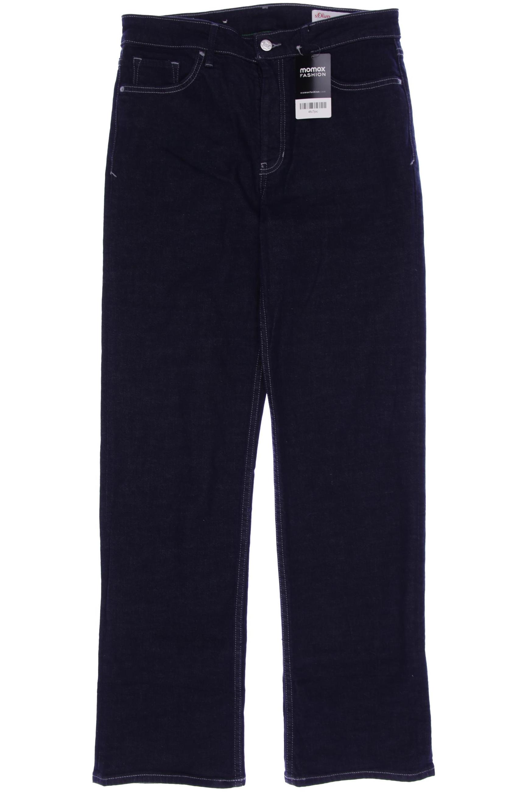 

s.Oliver Damen Jeans, marineblau
