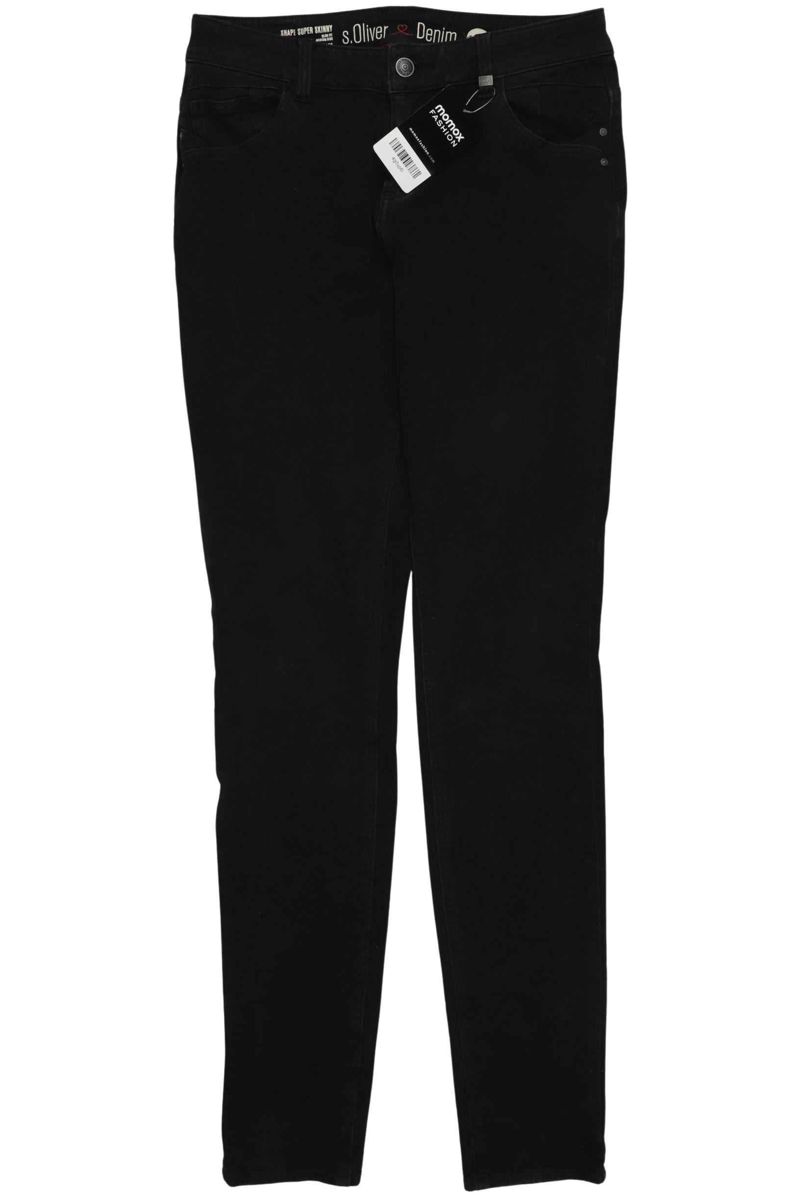 

s.Oliver Damen Jeans, schwarz, Gr. 36