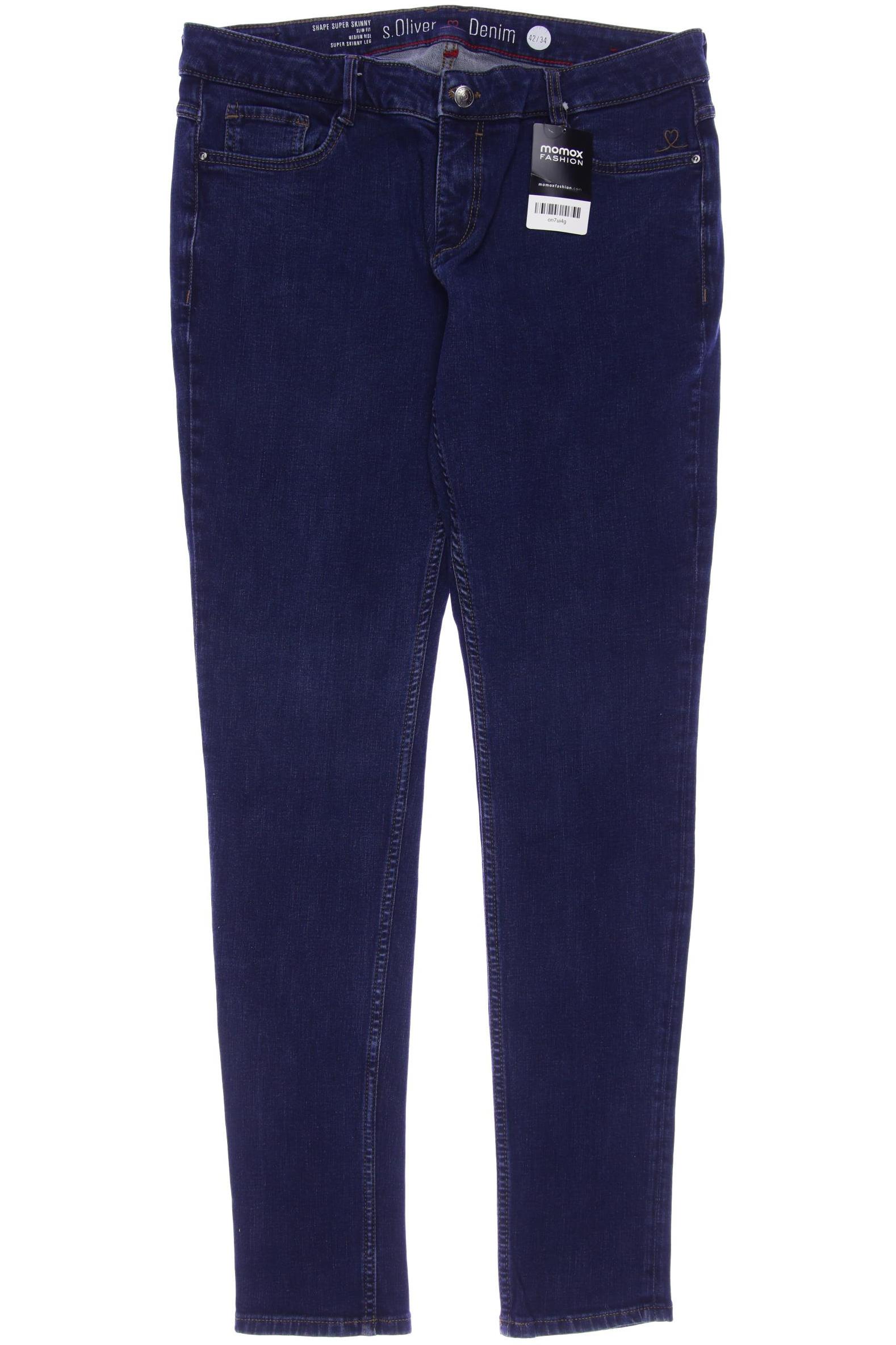 

s.Oliver Damen Jeans, blau, Gr. 42