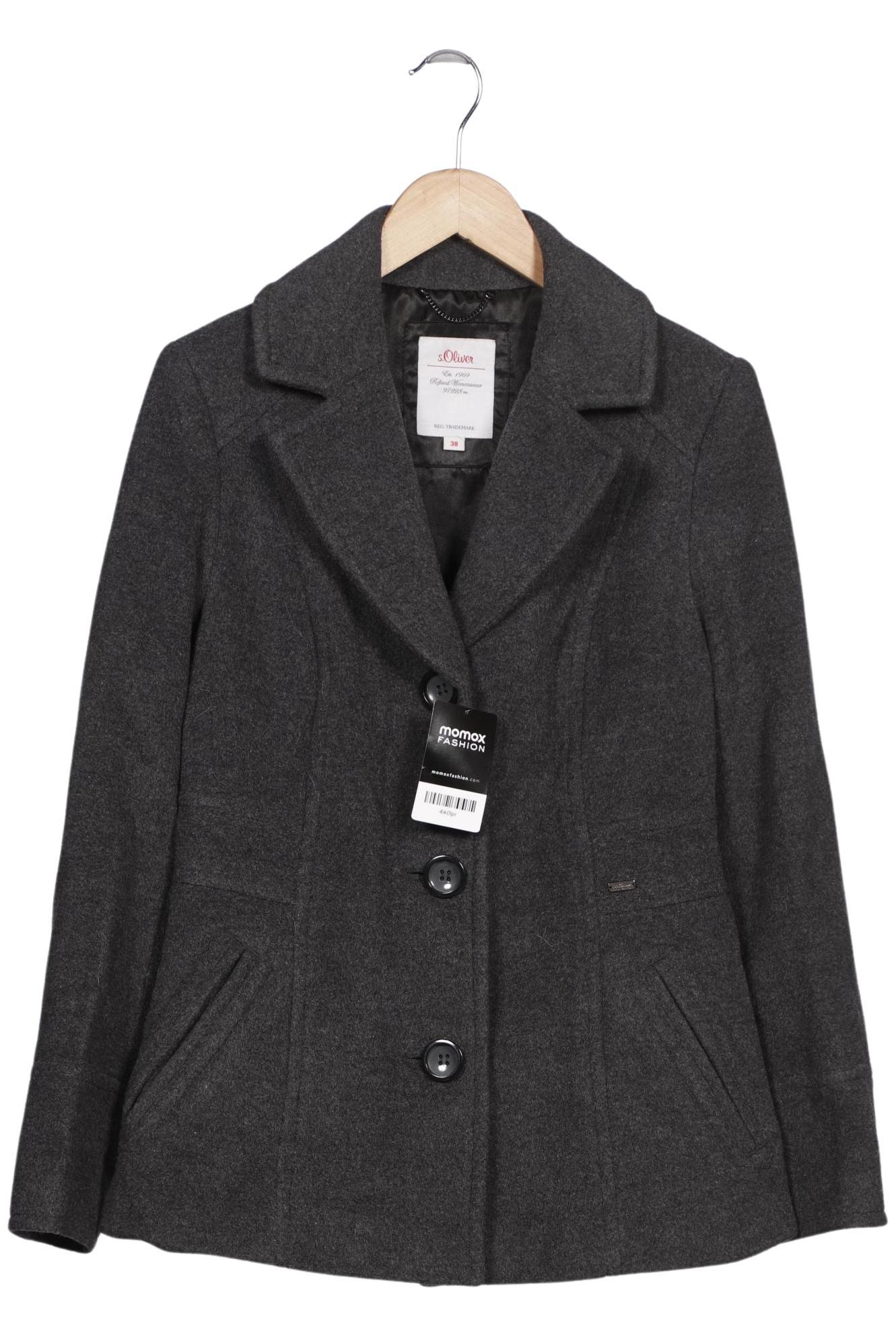 

s.Oliver Damen Jacke, grau, Gr. 38