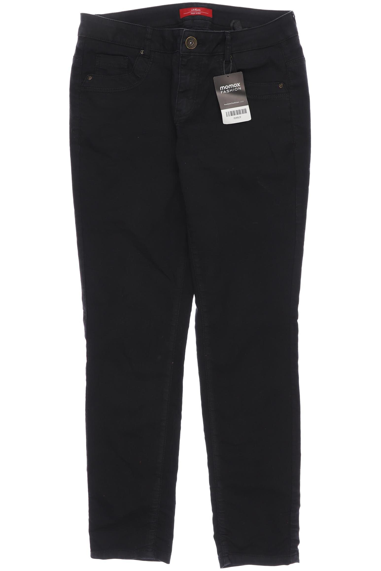 

s.Oliver Damen Jeans, schwarz