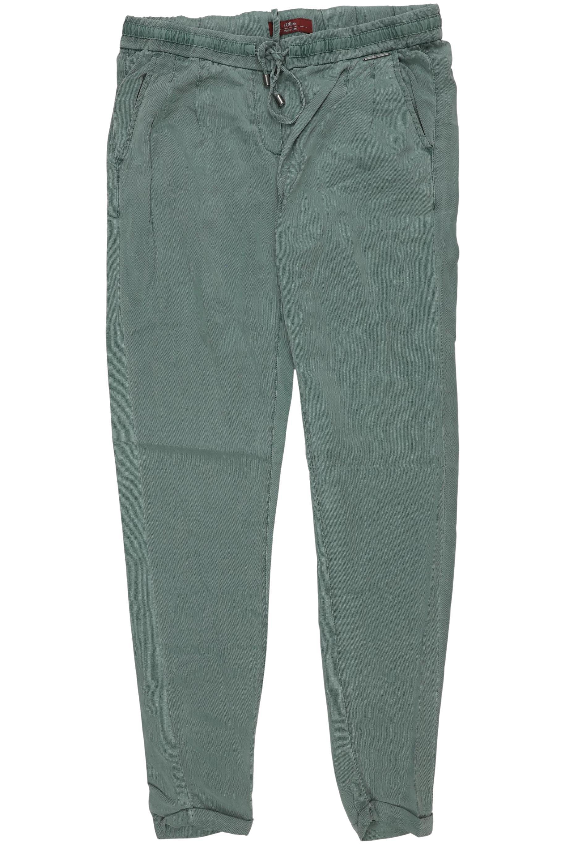 

s.Oliver Damen Stoffhose, grün, Gr. 31