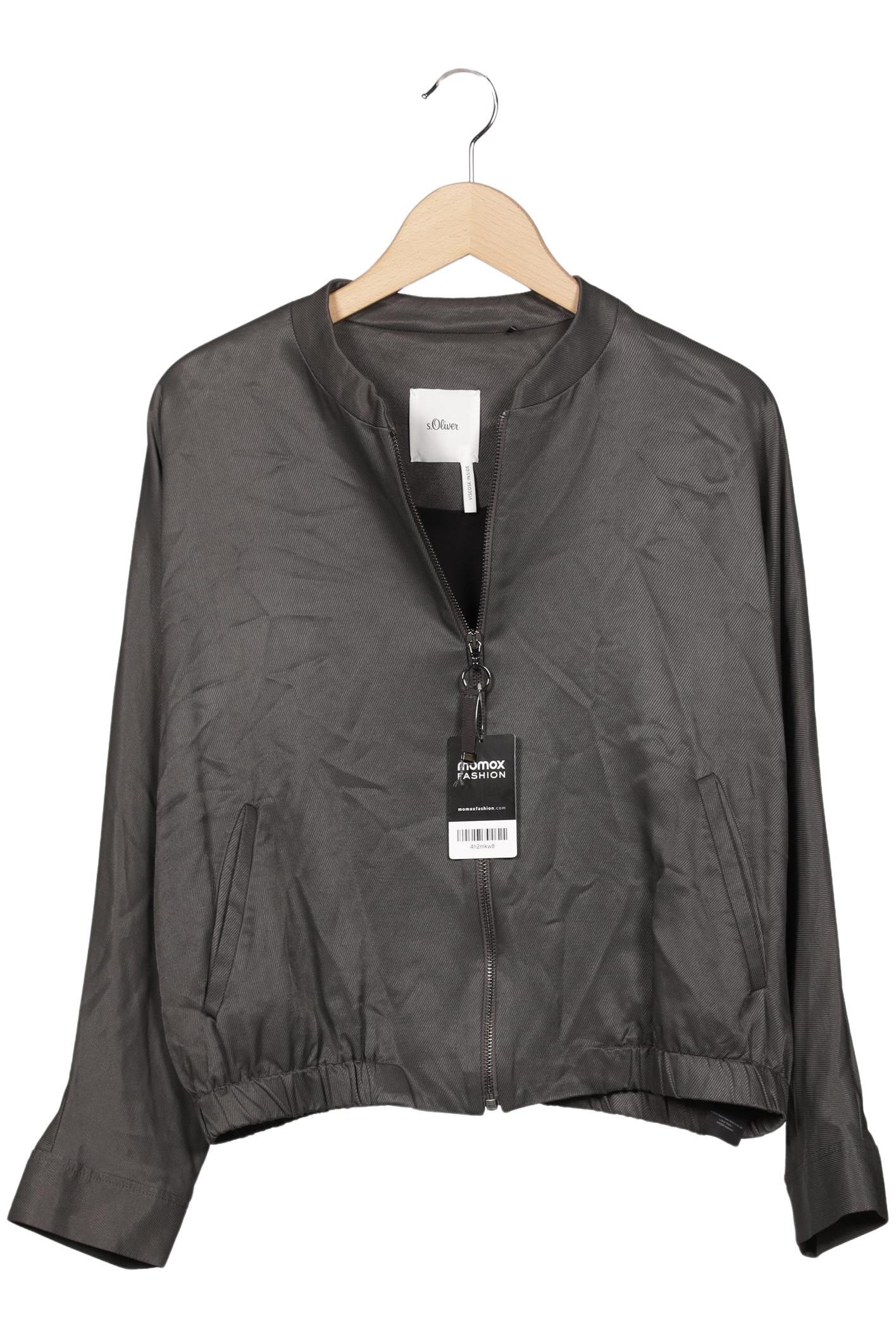 

s.Oliver Damen Jacke, grau, Gr. 40