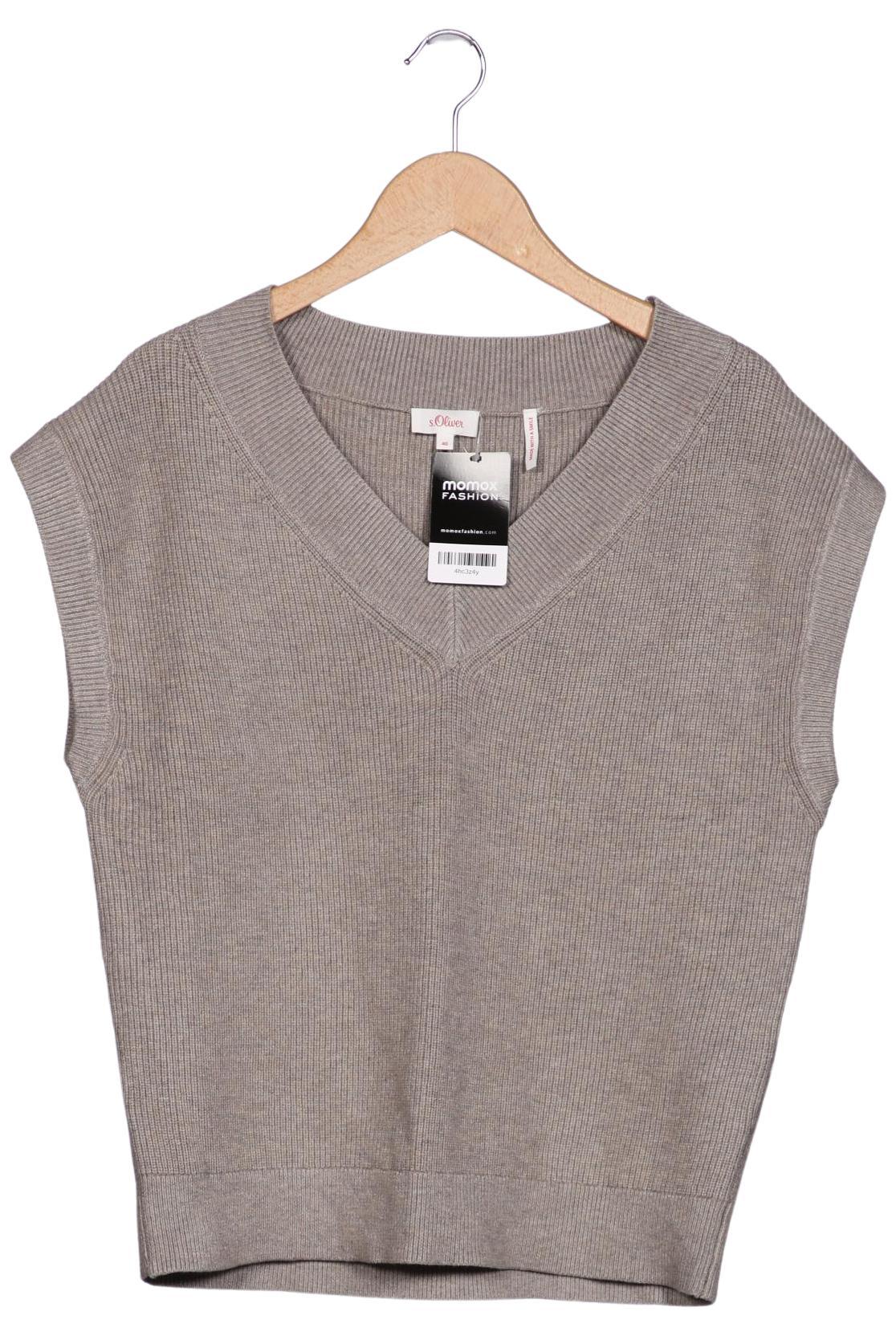 

s.Oliver Damen Pullover, grau, Gr. 40