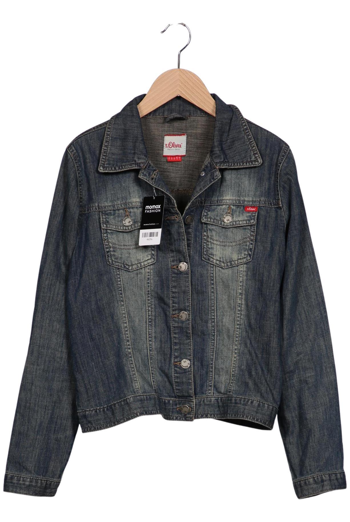 

s.Oliver Damen Jacke, blau, Gr. 38