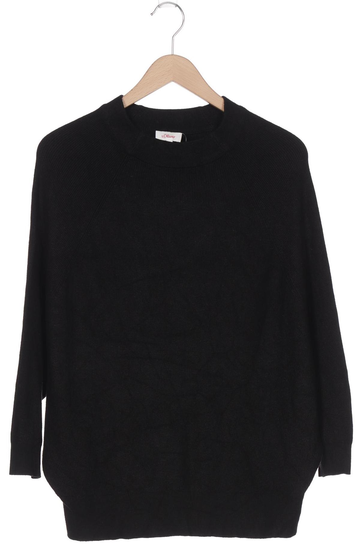 

s.Oliver Damen Pullover, schwarz, Gr. 42