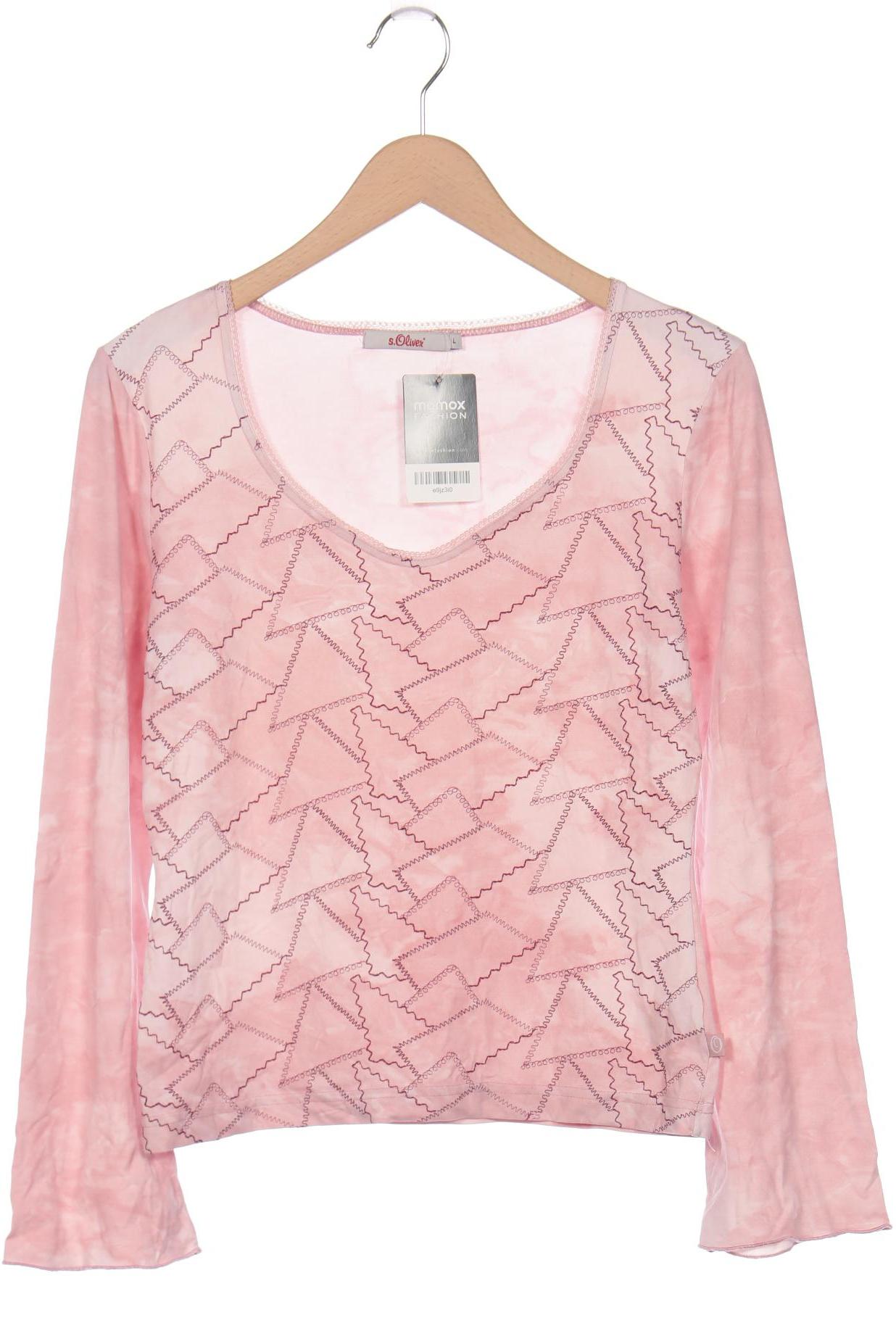 

s.Oliver Damen Langarmshirt, pink, Gr. 42