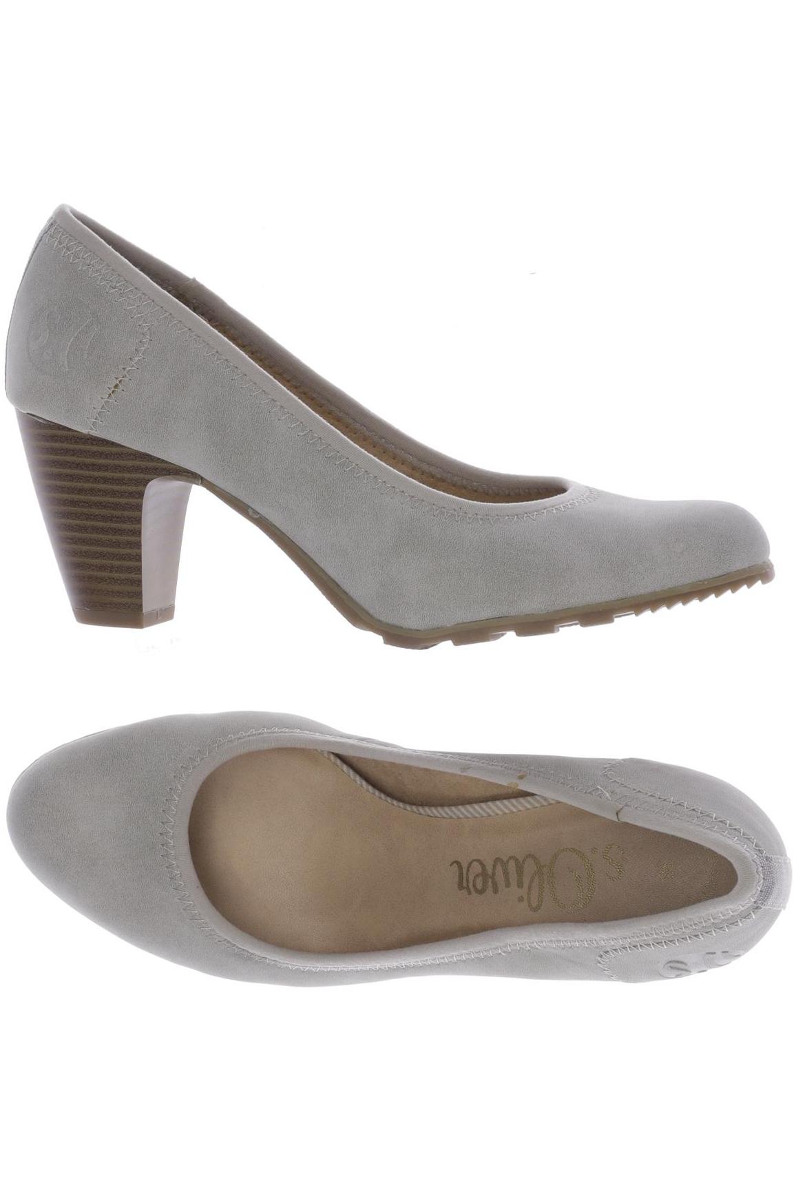 

s.Oliver Damen Pumps, grau, Gr. 38
